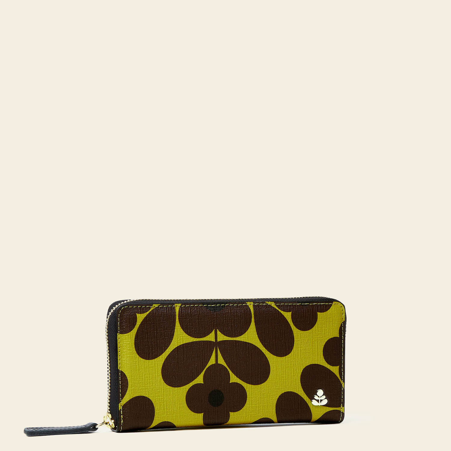 Forget Me Not Wallet - Flower Tile Chartreuse - Image 2