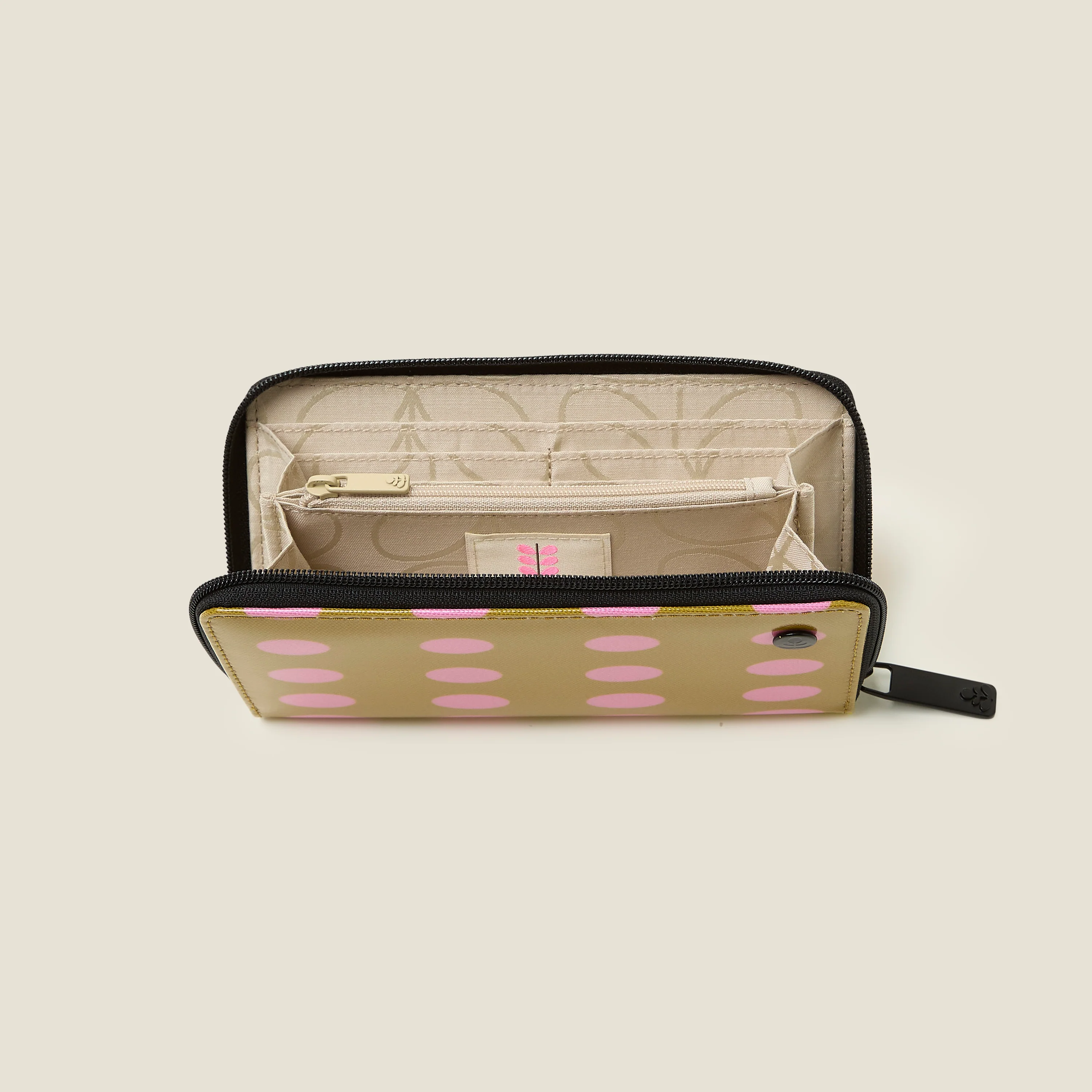 Forget Me Not Wallet - Optical Oval Ochre - Image 4