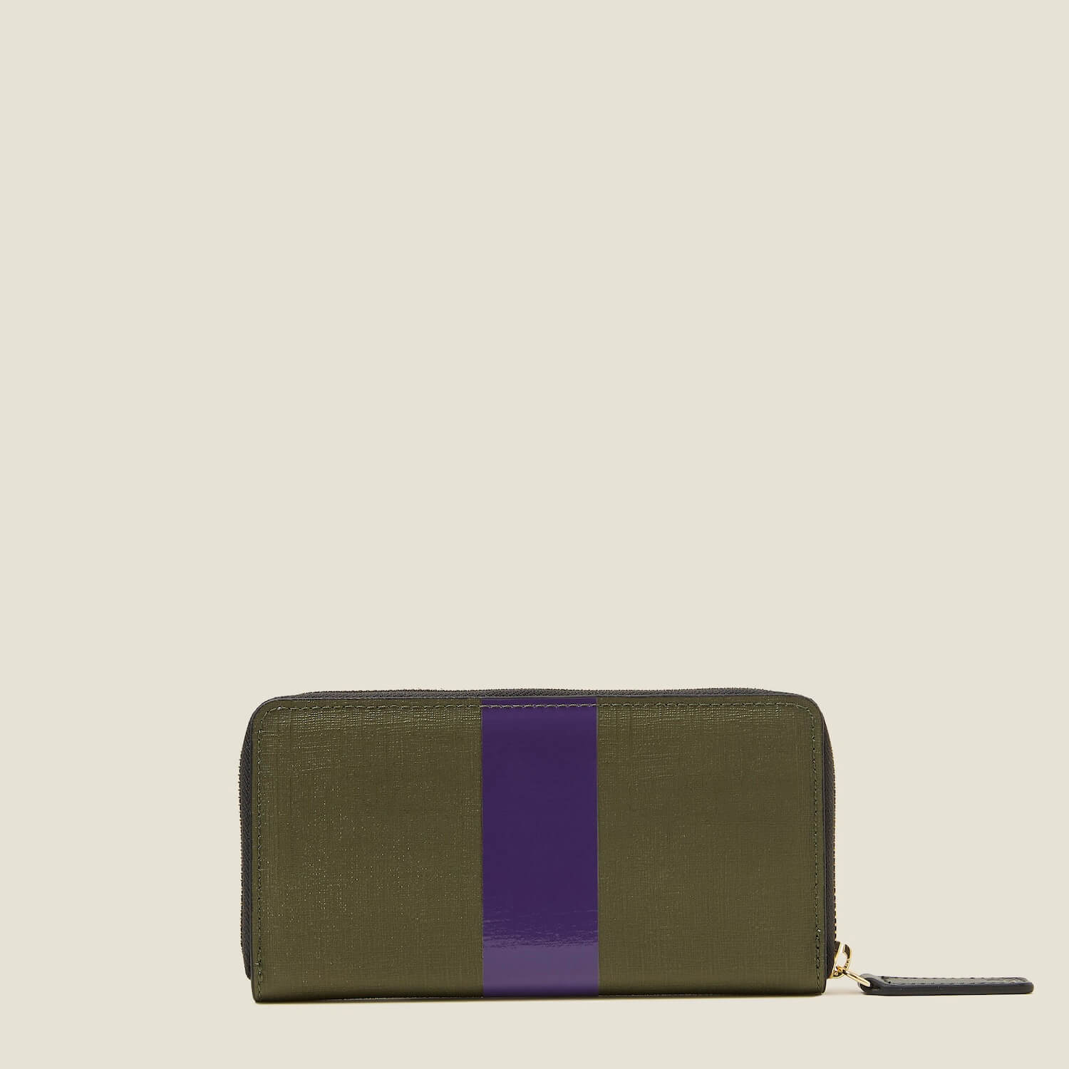 Forget Me Not Wallet - Shiny Stripe Spruce Purple - Image 3