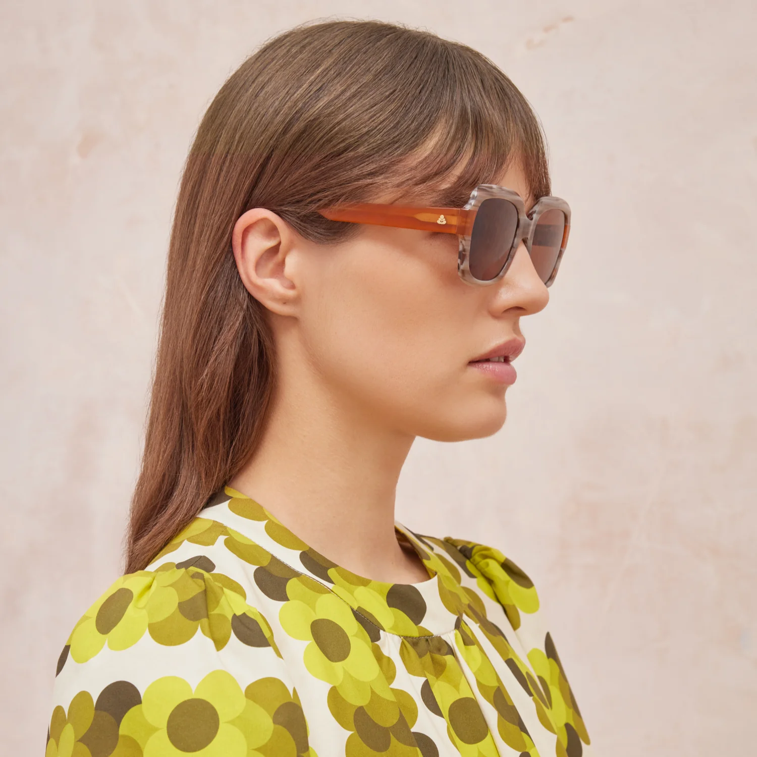 Geranium Sunglasses - Taupe Marble - Image 2