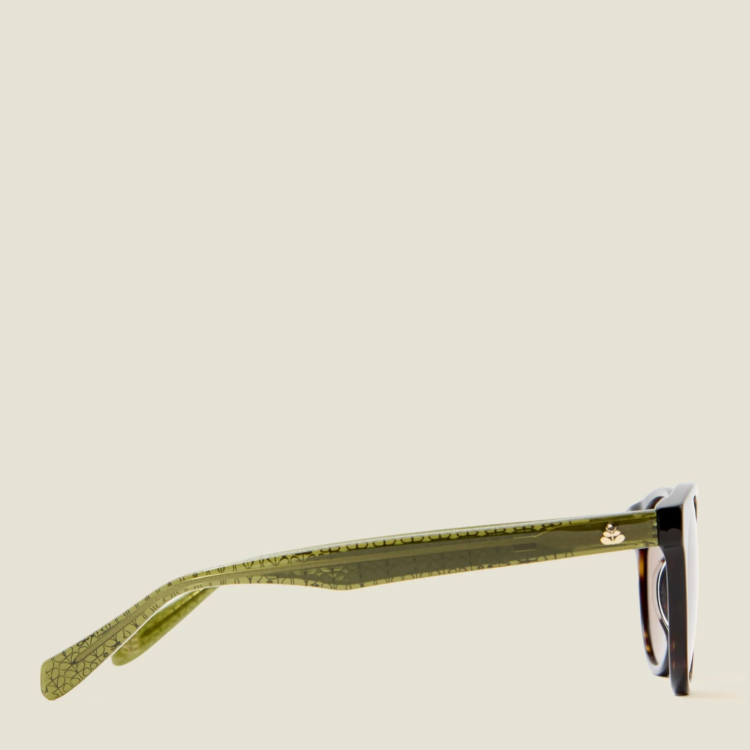 Jasmine Sunglasses - Tortoiseshell & Olive - Image 4