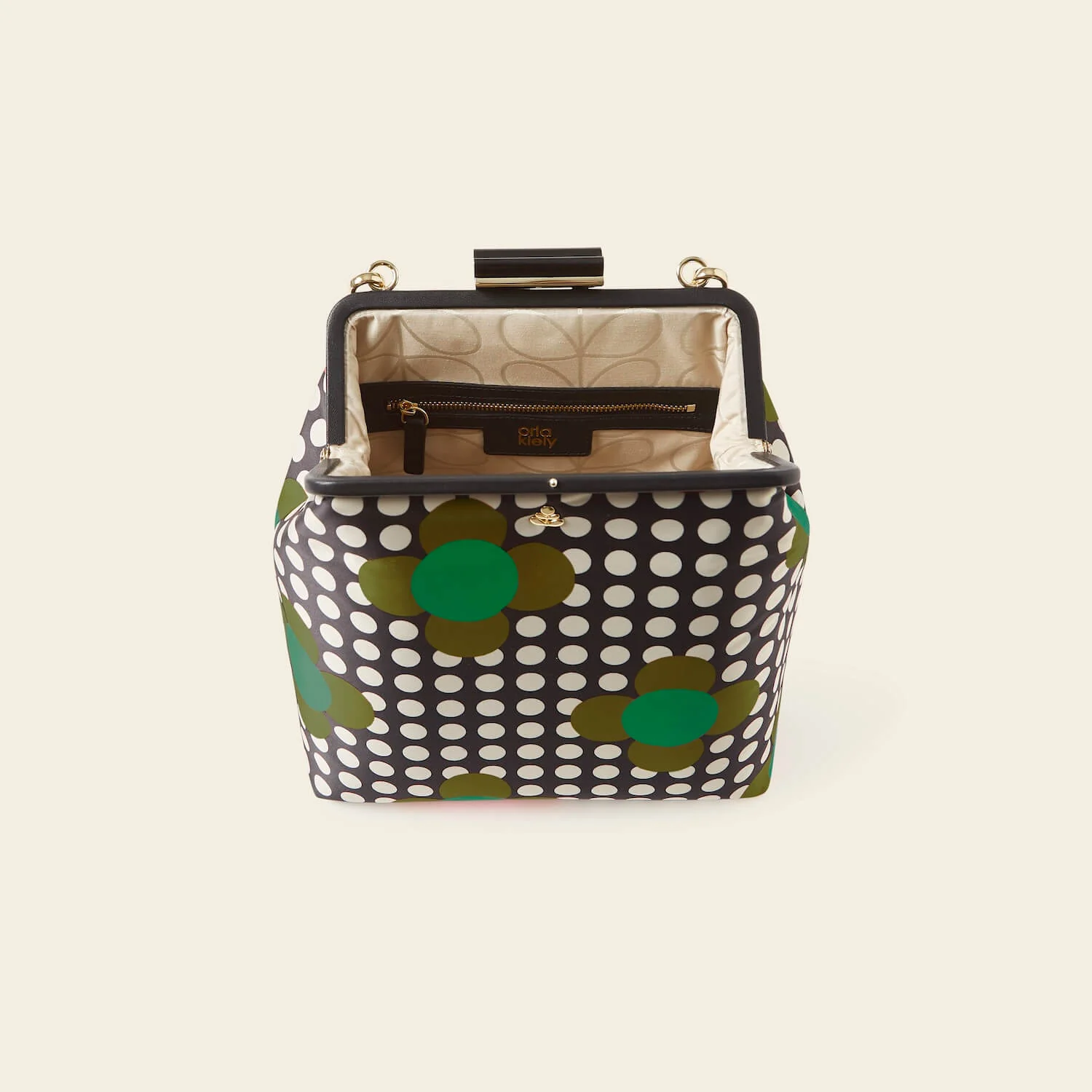 Jenny D Handbag - Jewel Flower Polka Dot - Image 5