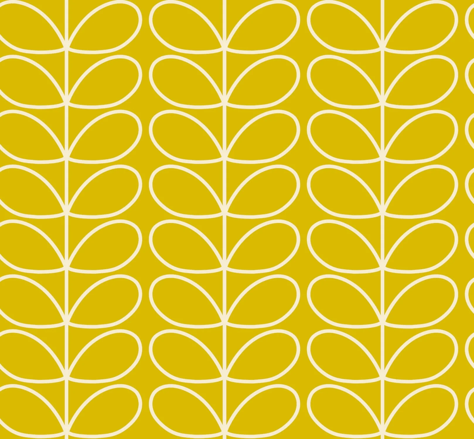 Linear Stem Sunflower Wallpaper - 52cm x 10m - Image 2
