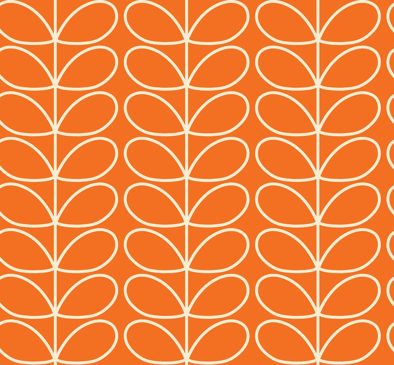 Linear Stem Tomato Wallpaper - 52cm x 10m - Image 2