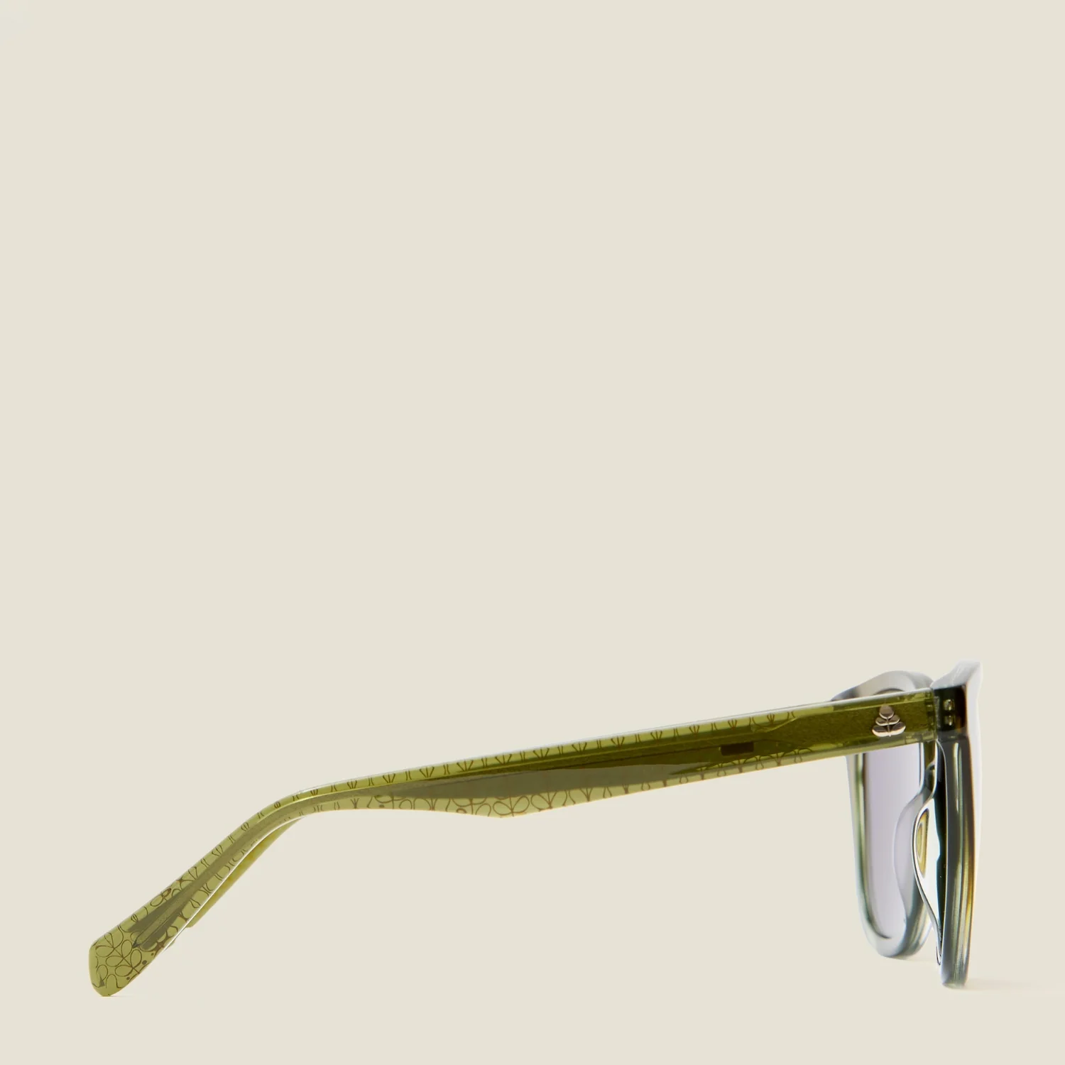 Magnolia Sunglasses - Olive & Linear Stem - Image 4