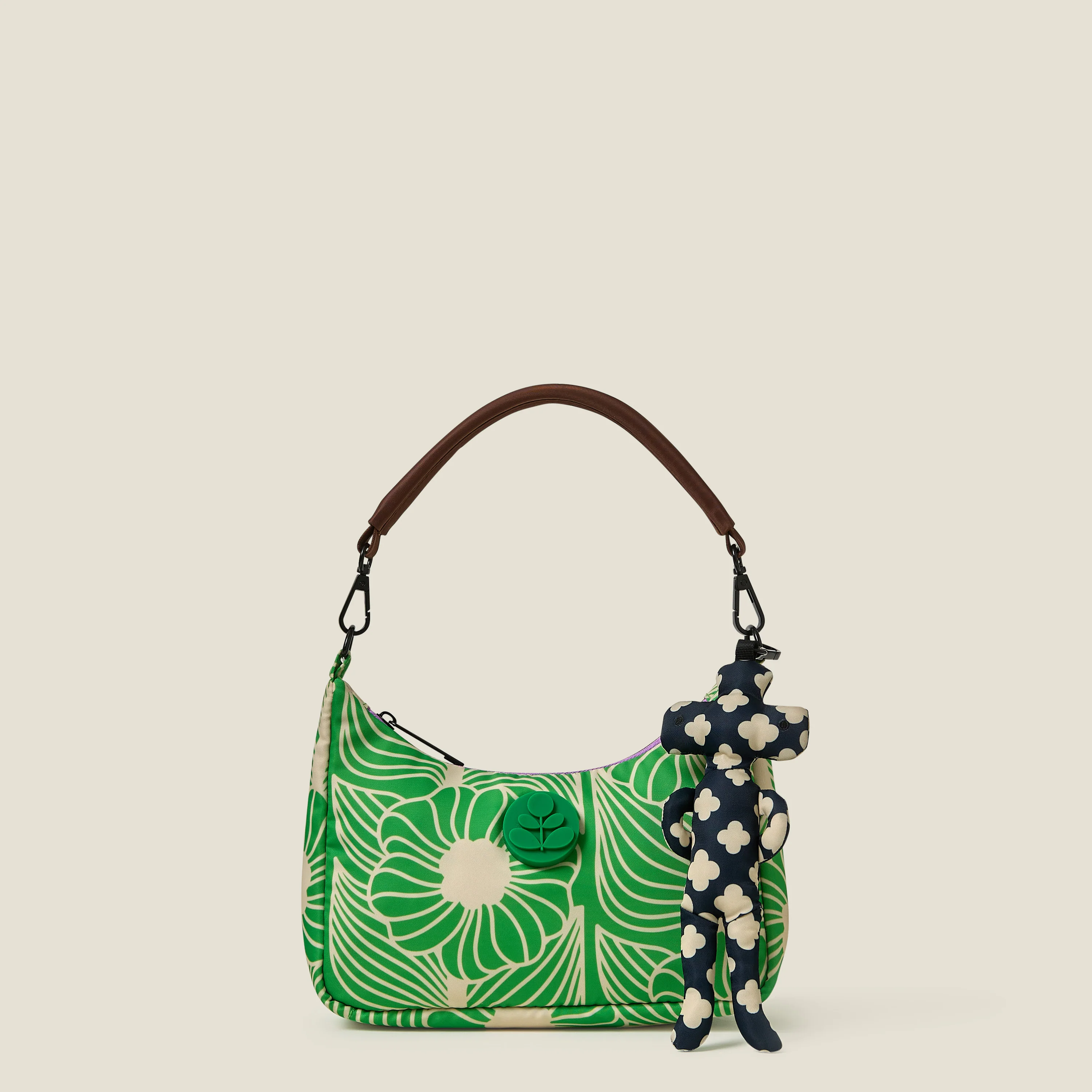 Martian Bag Charm - Flower Galaxy Midnight - Image 5