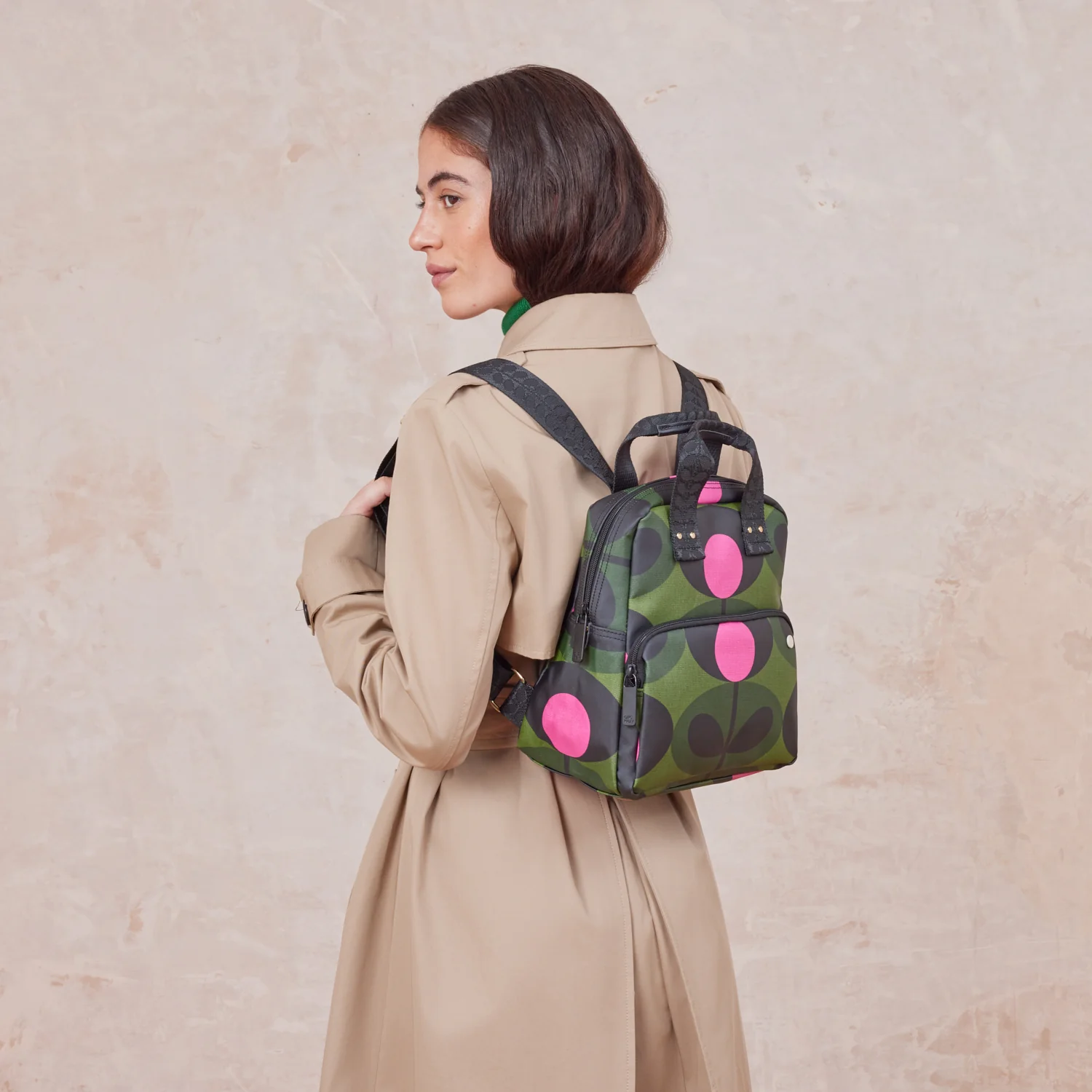 Mini Lotta Backpack - Oval Stem Forest