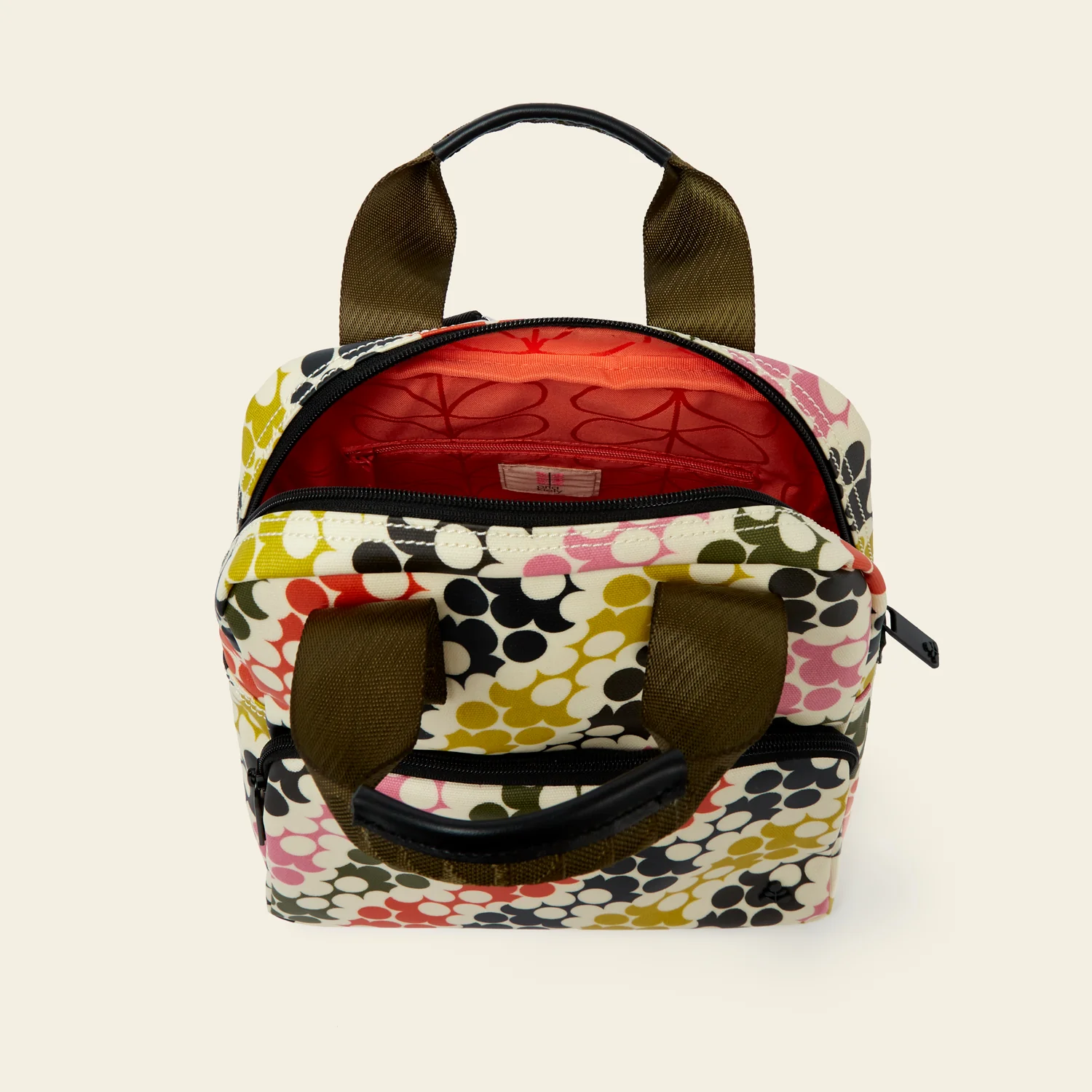 Mini Lotta Backpack - Puzzle Flower Multi - Image 5