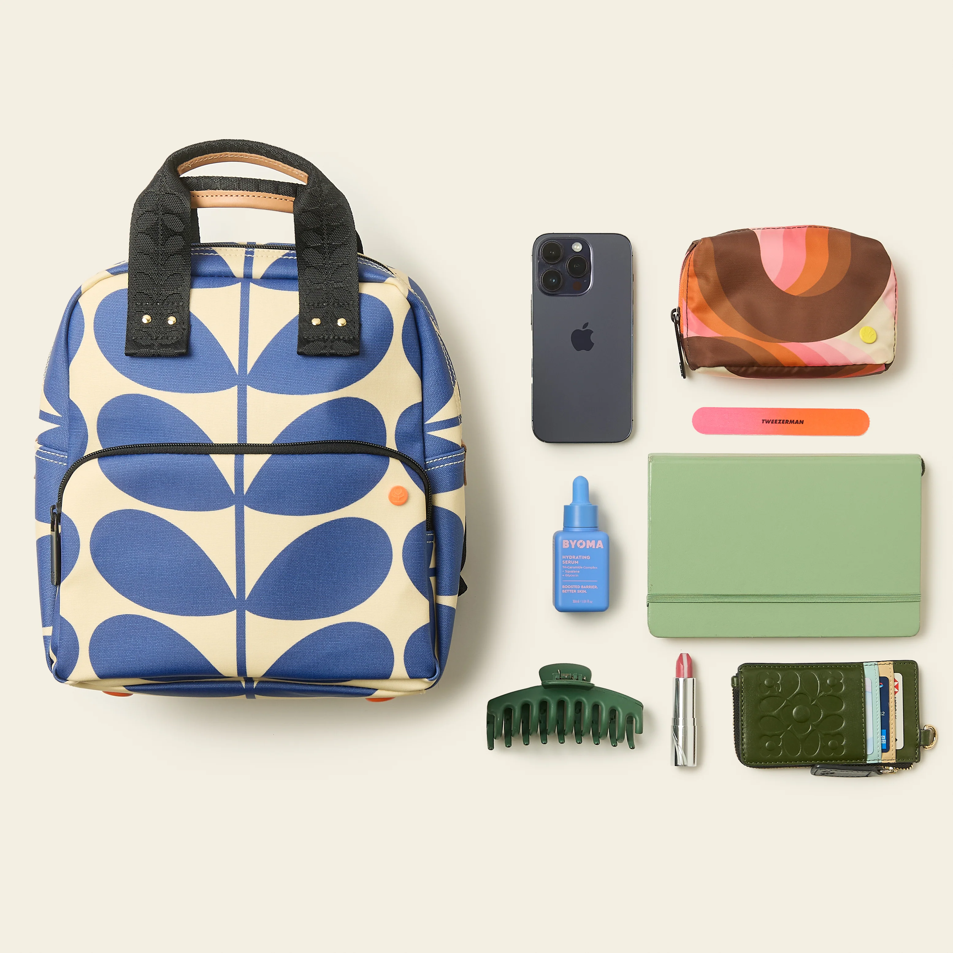 Mini Lotta Backpack - Solid Stem Indigo - Image 2