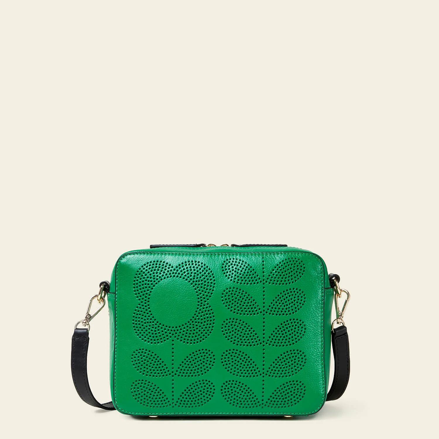 Minola Crossbody - Punched Tall Flower Green - Image 2
