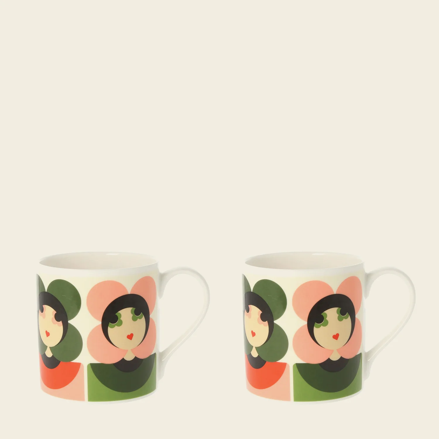 Standard Mug Set of 2 - Luna Seconds