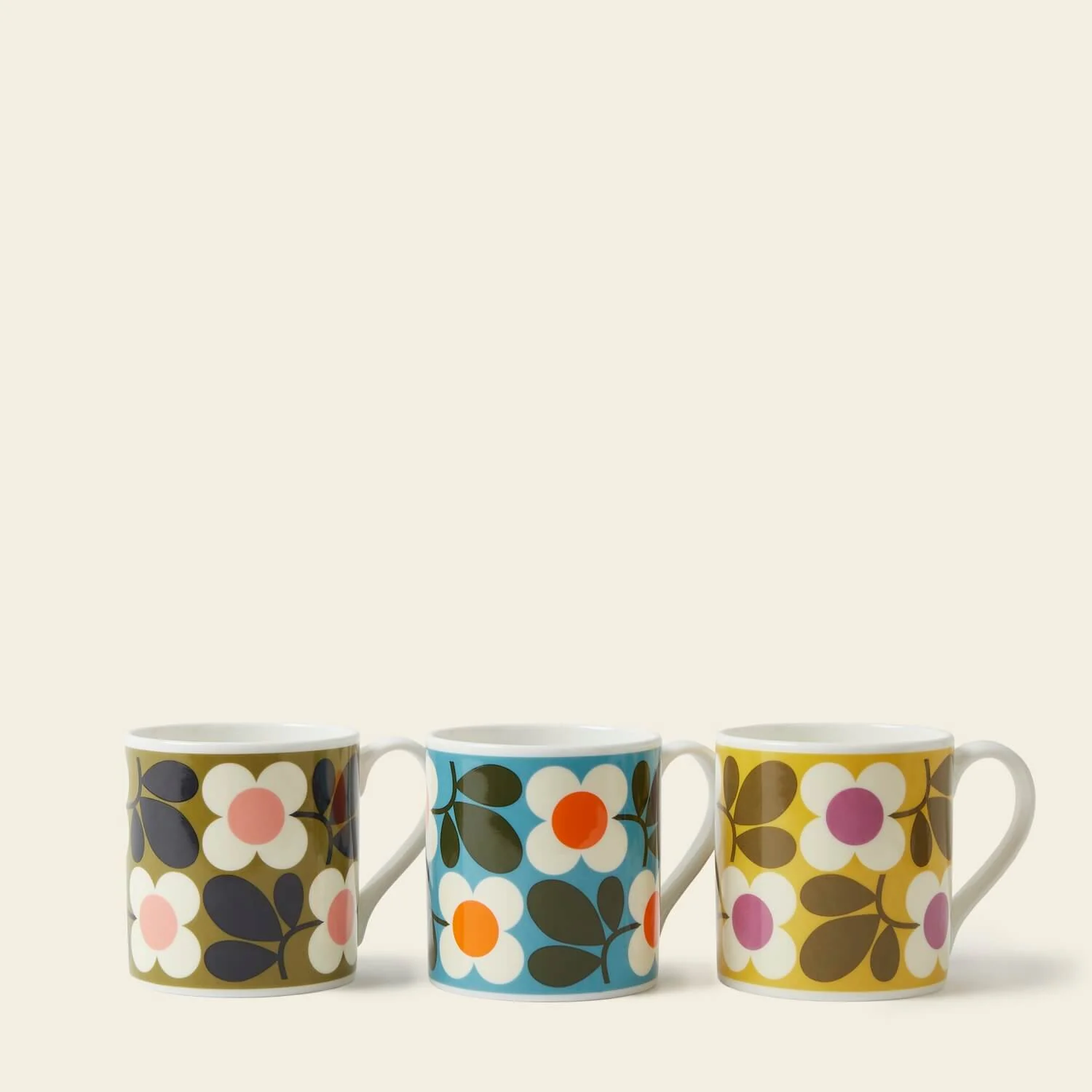 Large Mug Set of 3 - Floret - Image 2
