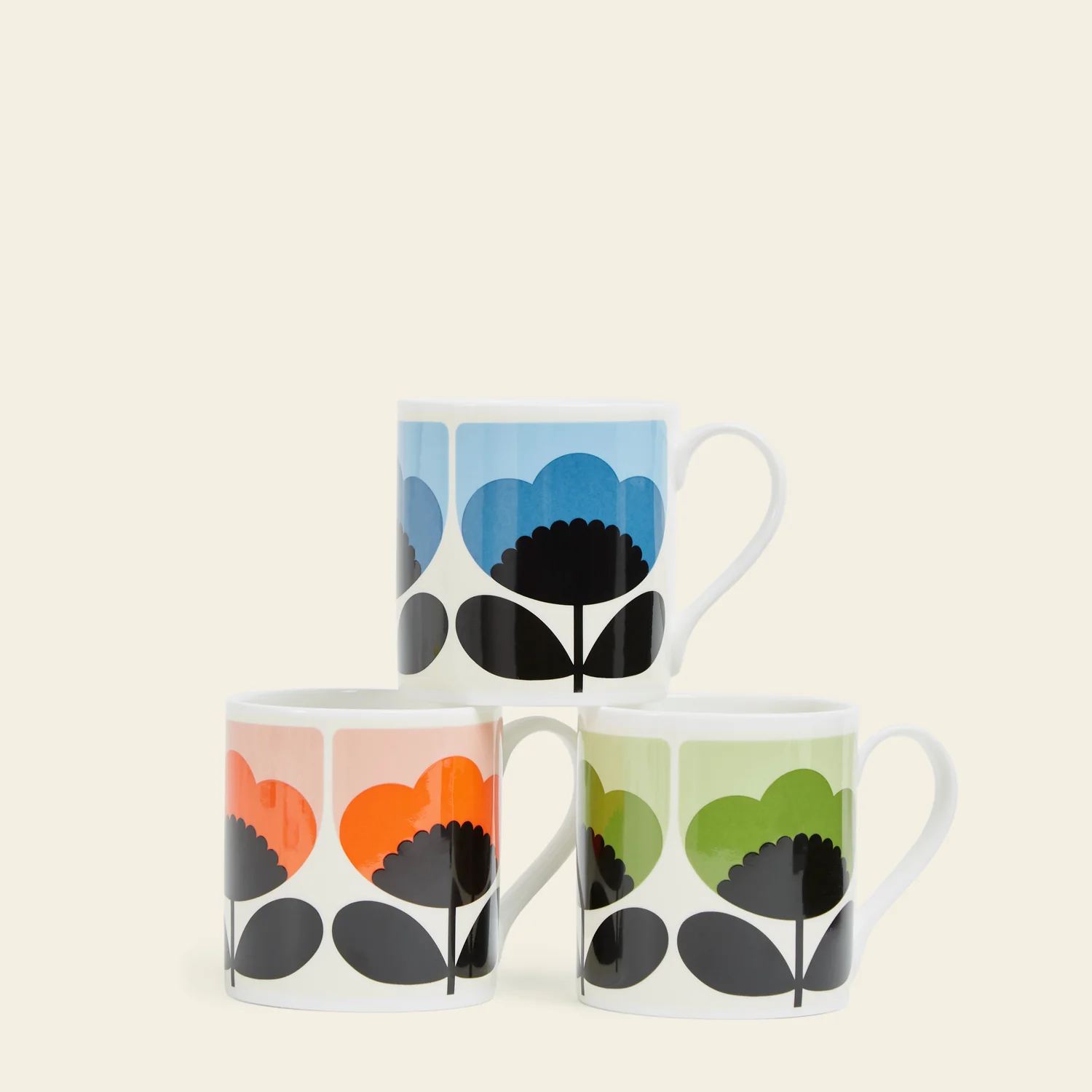Large Mug Set of 3 - Spring Bloom - Image 2