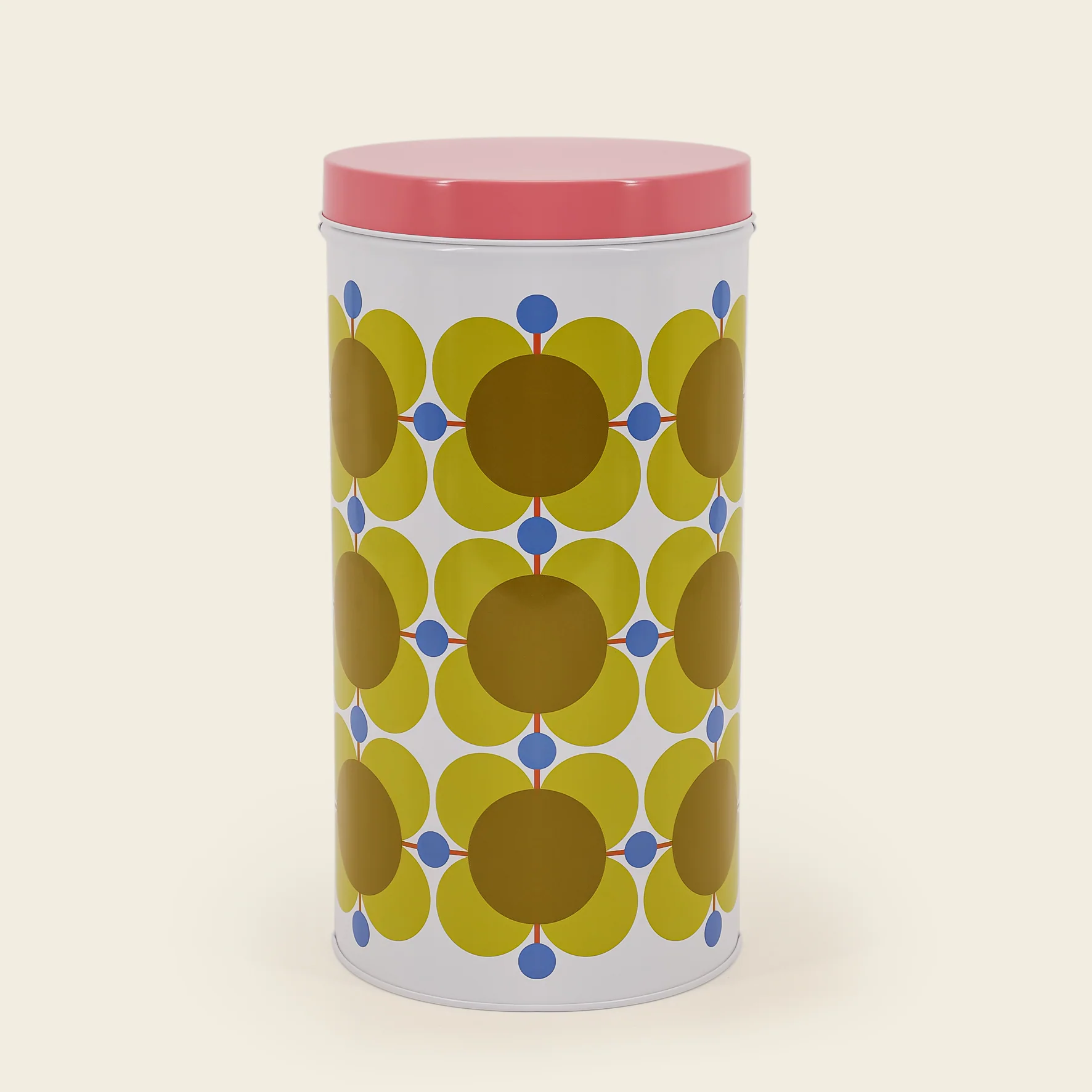 Nesting Canister Tins - Set of 3 Atomic Flower Multi - Image 2