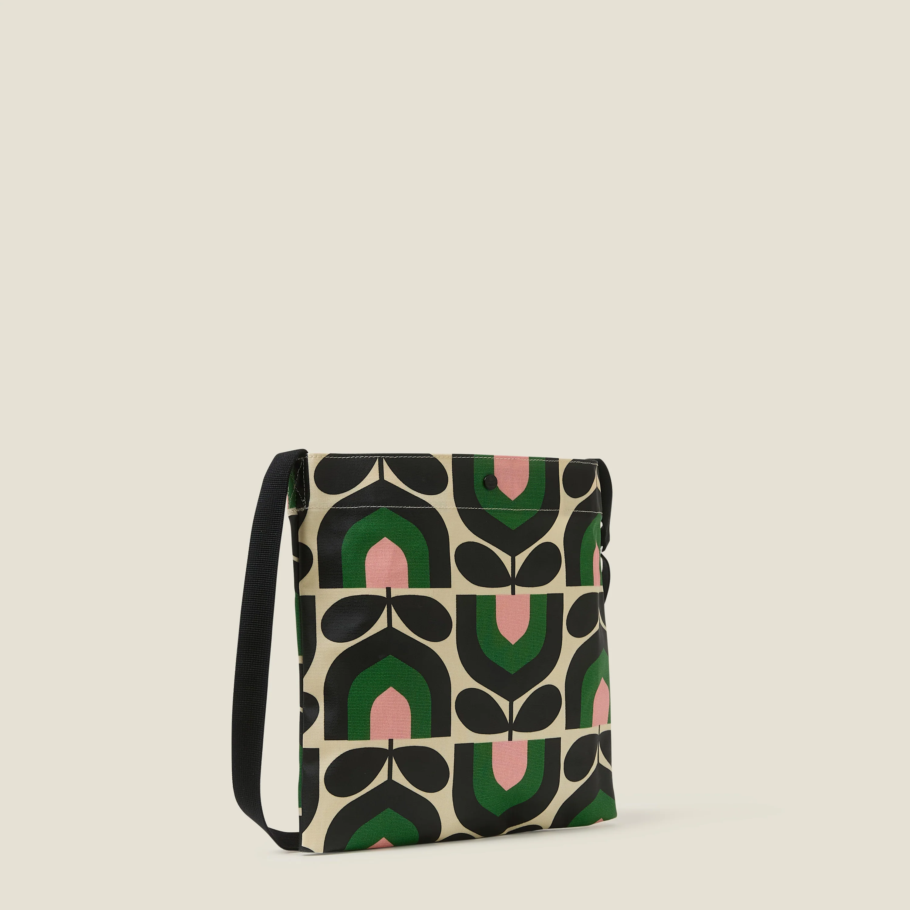 On A Roll Crossbody - Stripe Tulip Spring - Image 2