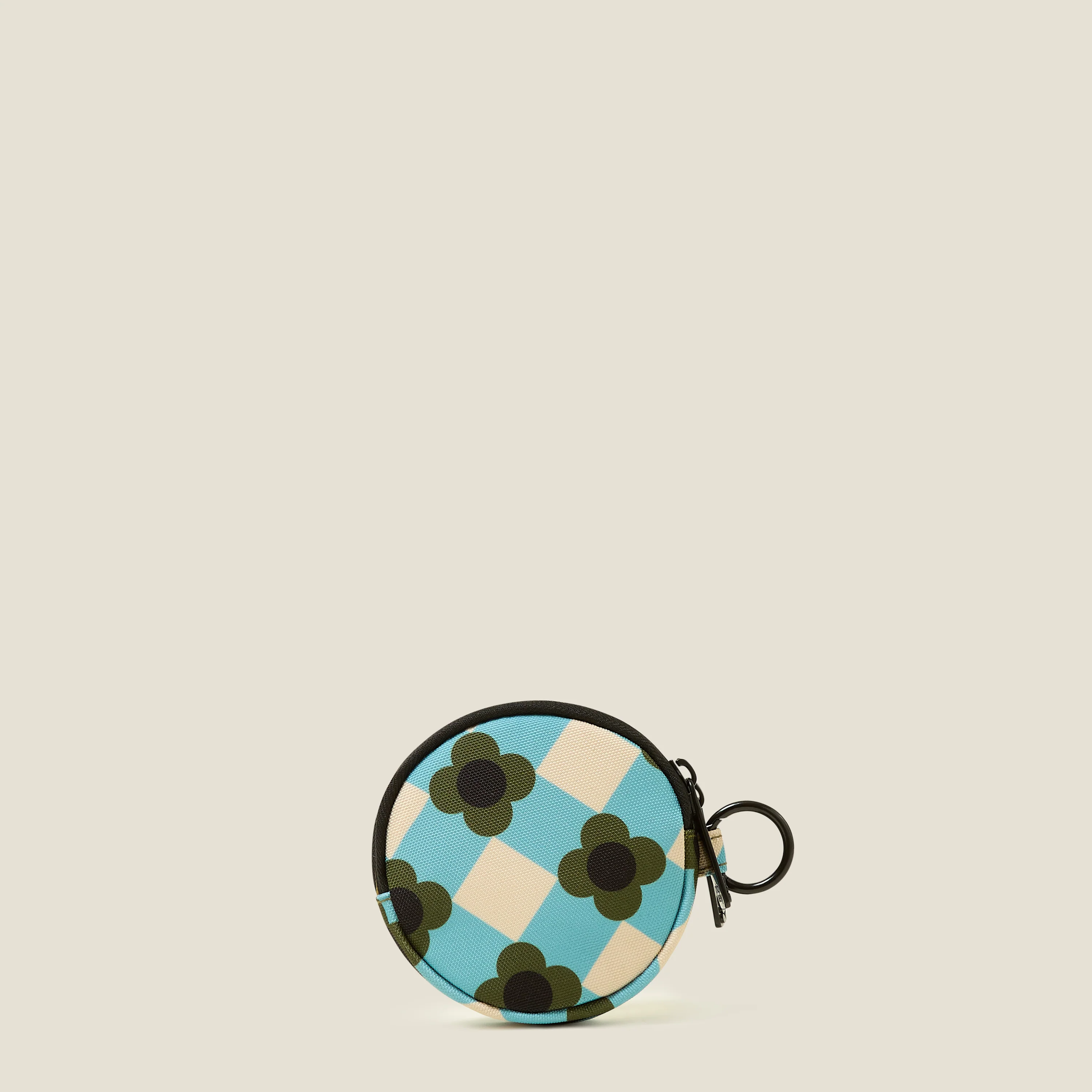 Pi Coin Purse - Flower Check Ziggurat - Image 3