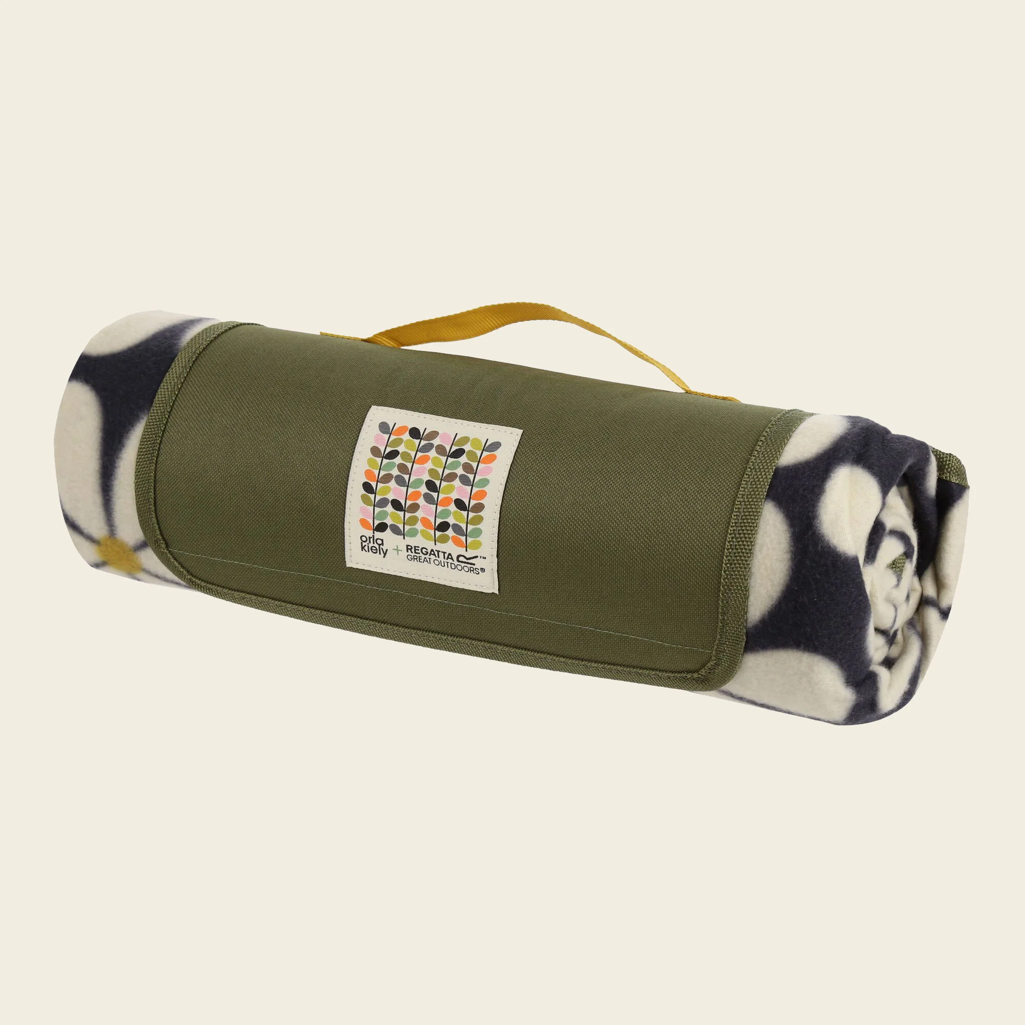 Picnic Rug - Daisy Black - Image 4