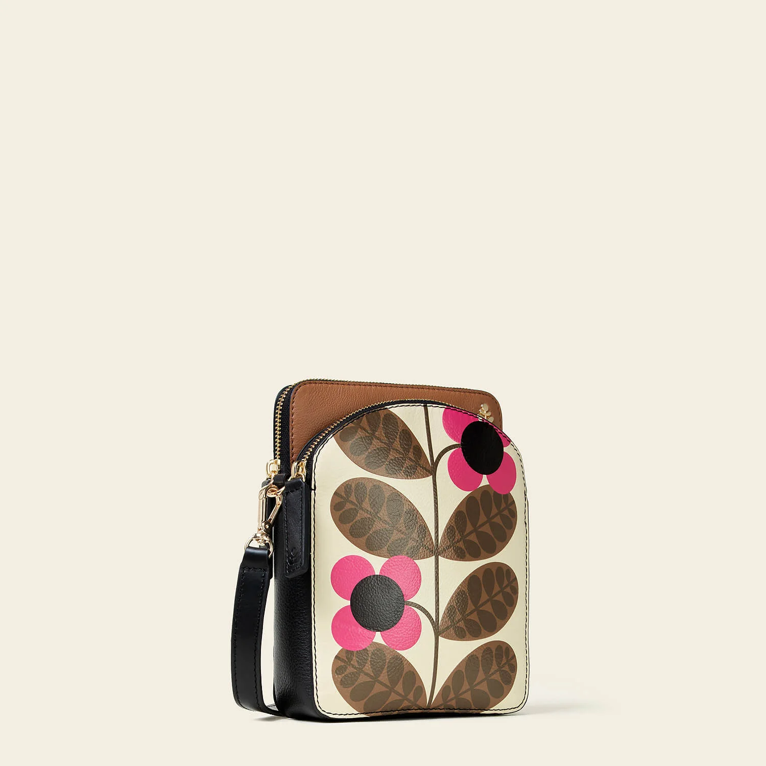 Portia Tall Crossbody - Botanica Bloom Chestnut - Image 3