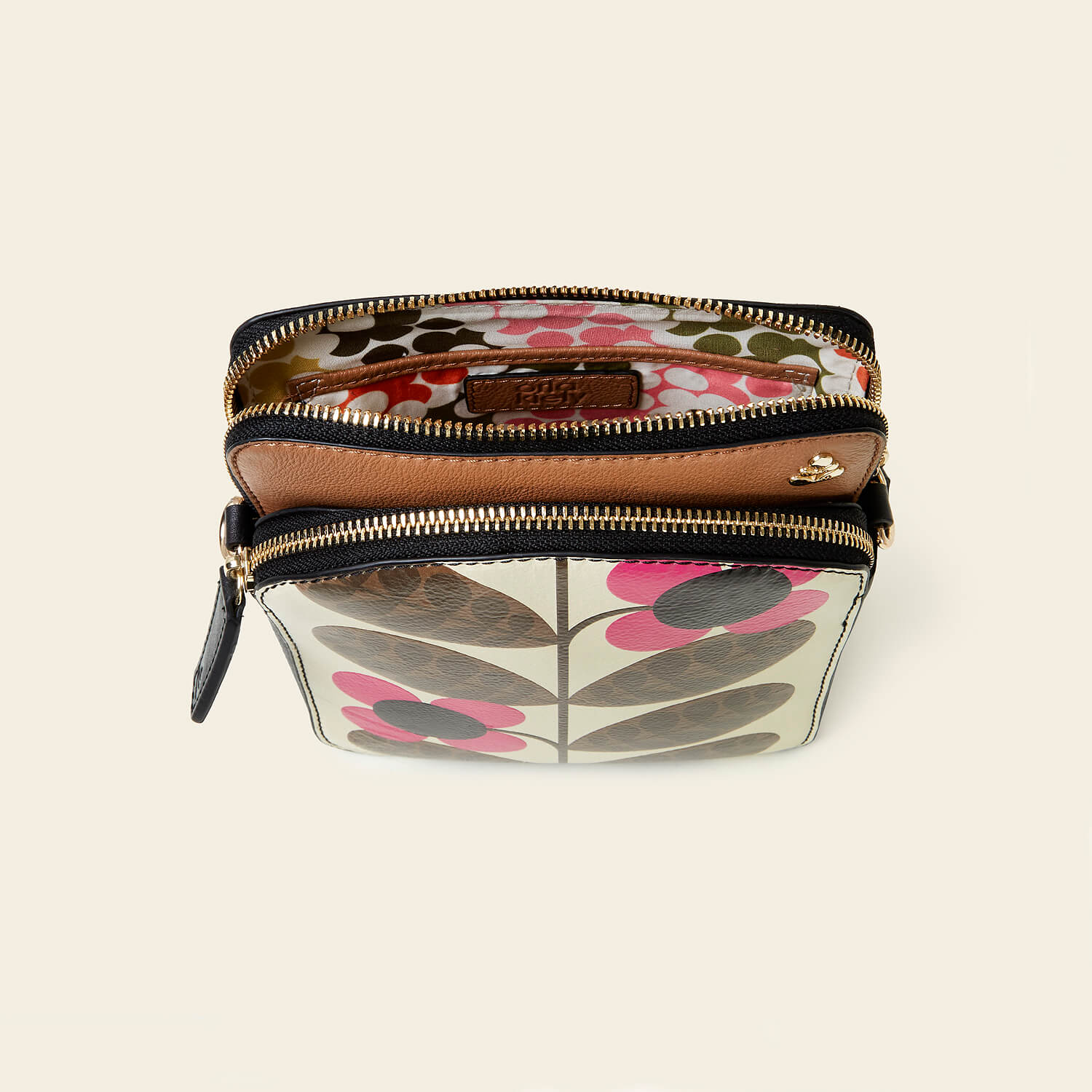 Portia Tall Crossbody - Botanica Bloom Chestnut - Image 5