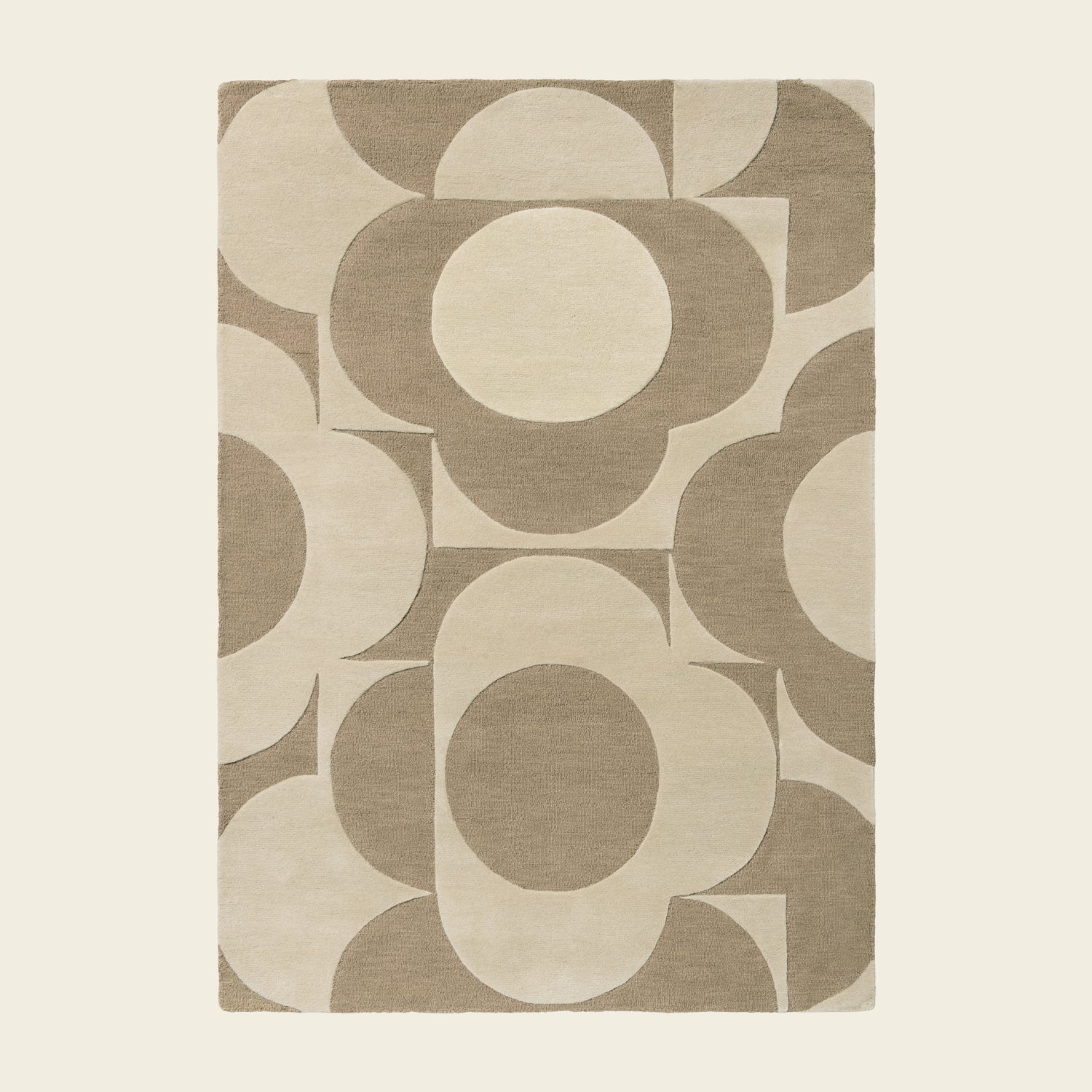 Prism Flower Rug - Mushroom Ecru - Image 3