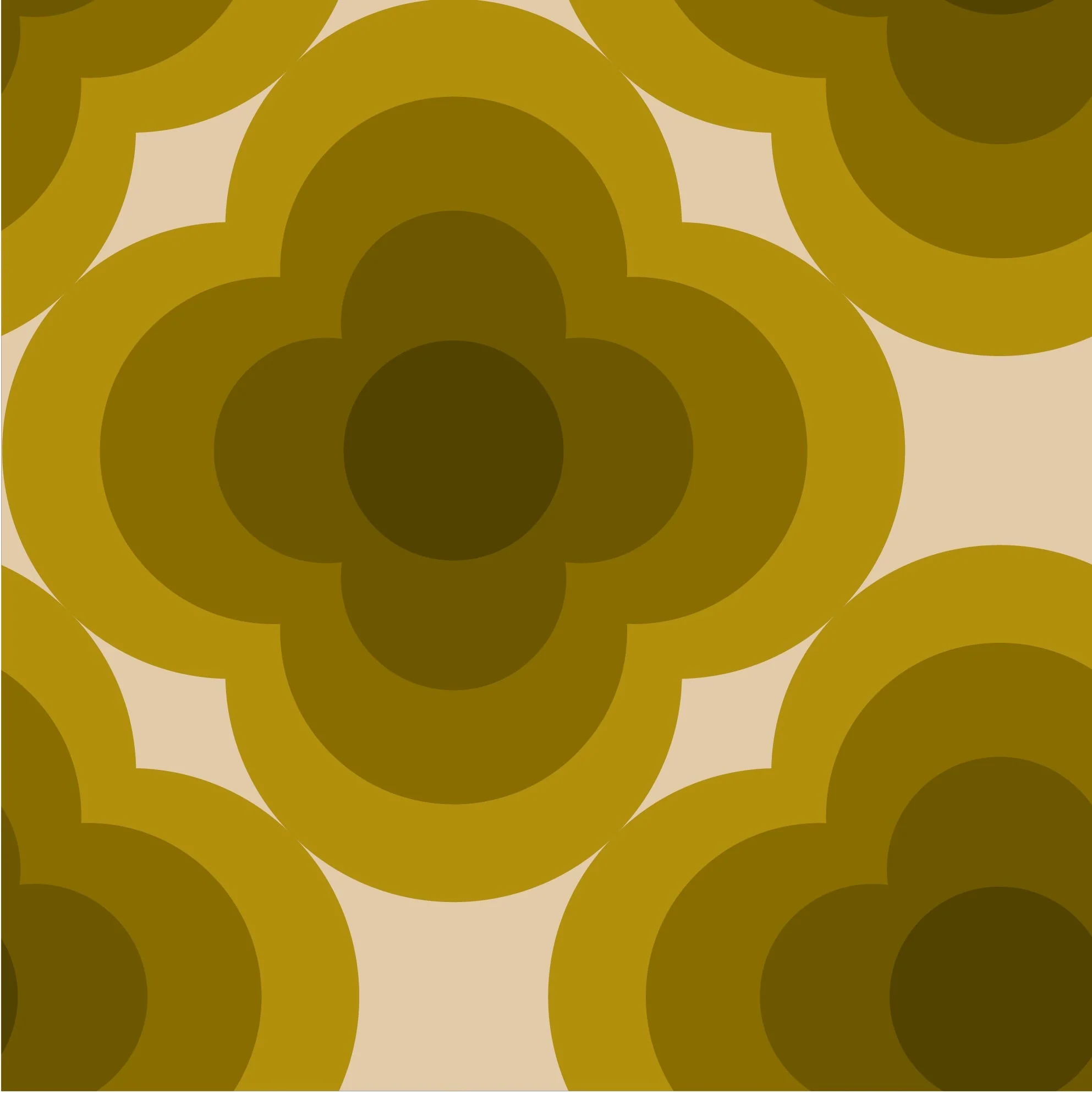 Radial Flower Kelp Wallpaper - Image 2