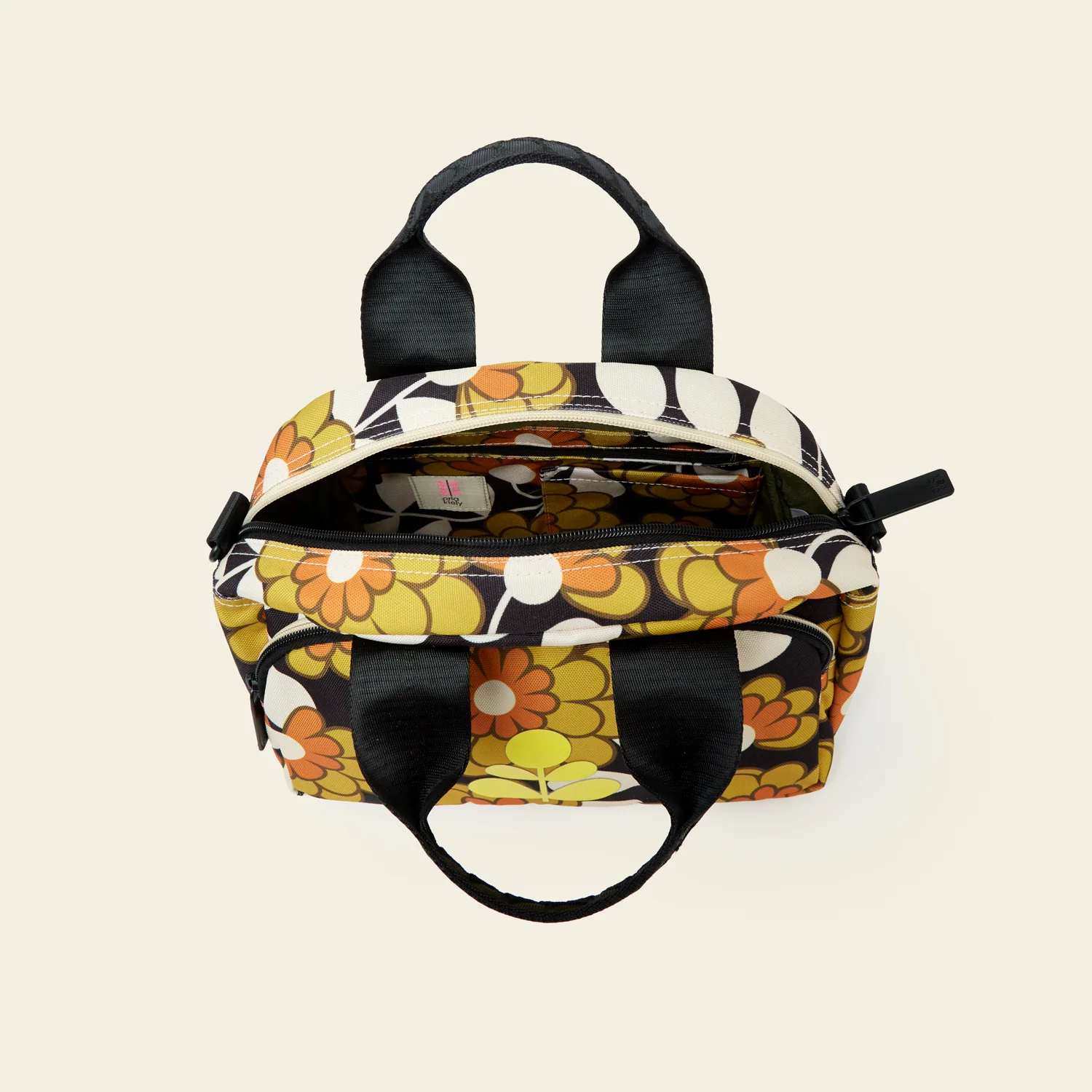 Radial Handbag - Dahlia Saffron - Image 5
