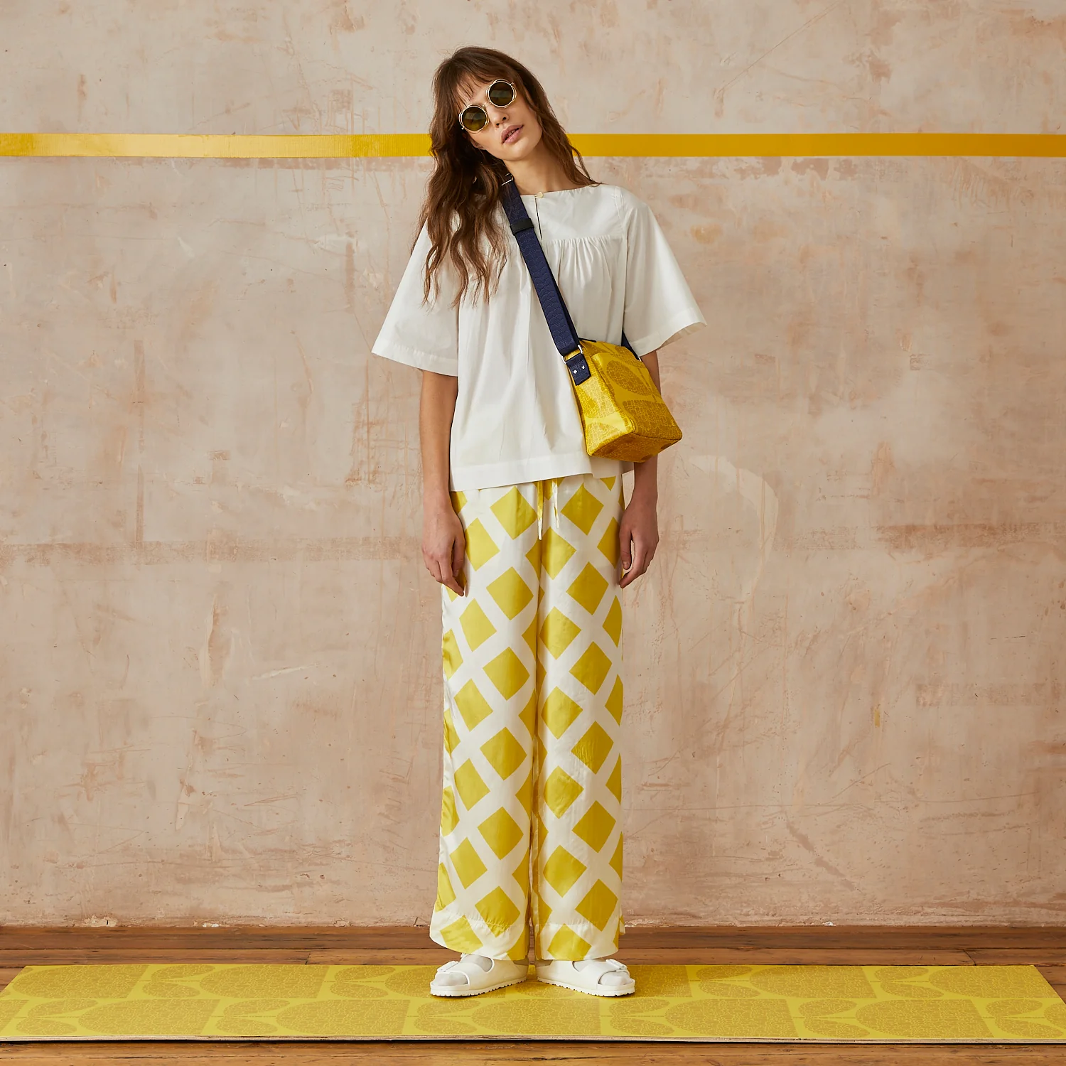 Ranger Crossbody - Block Garden Sunflower - Image 2