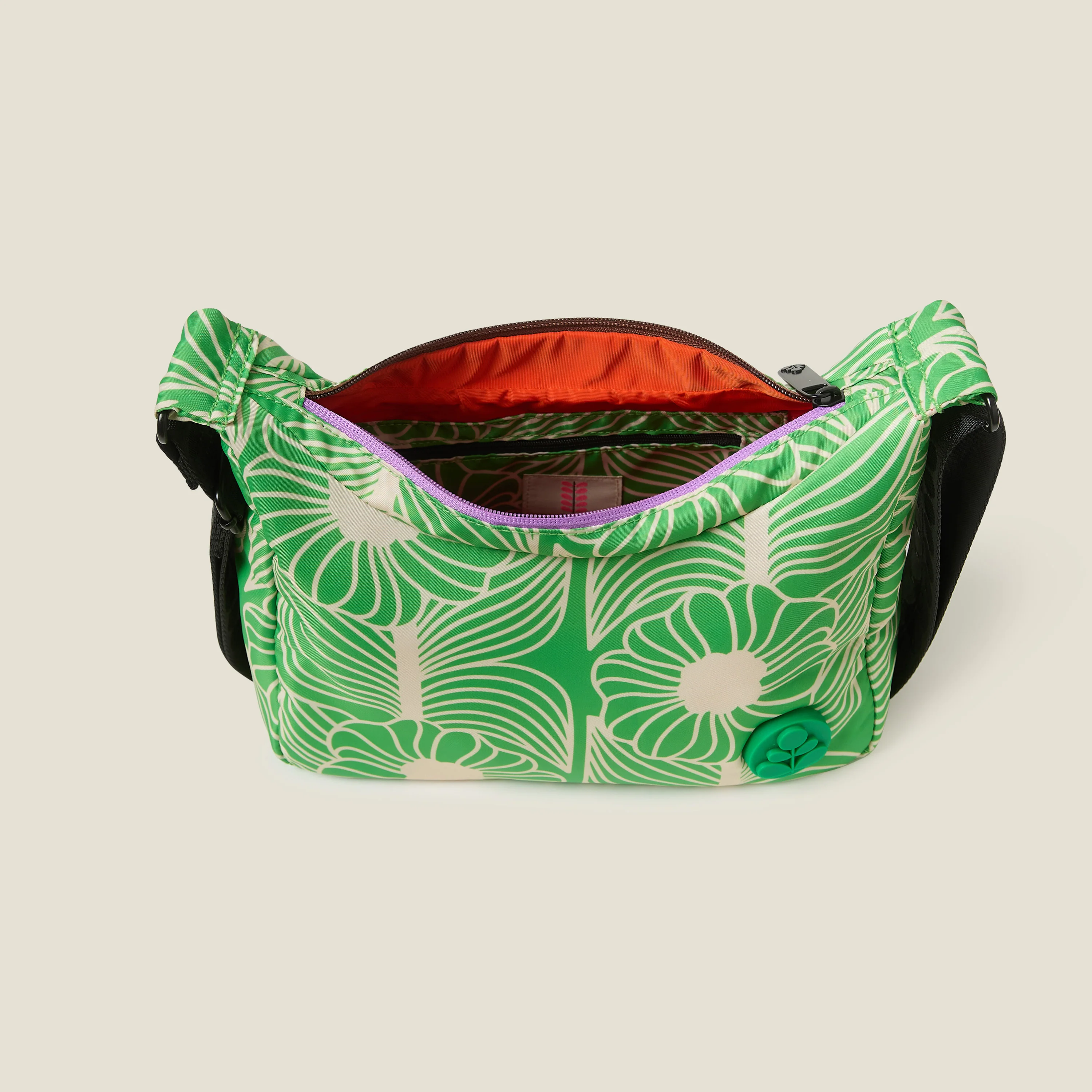 Ratio Small Hobo Bag - Moonflower Spring Green - Image 6