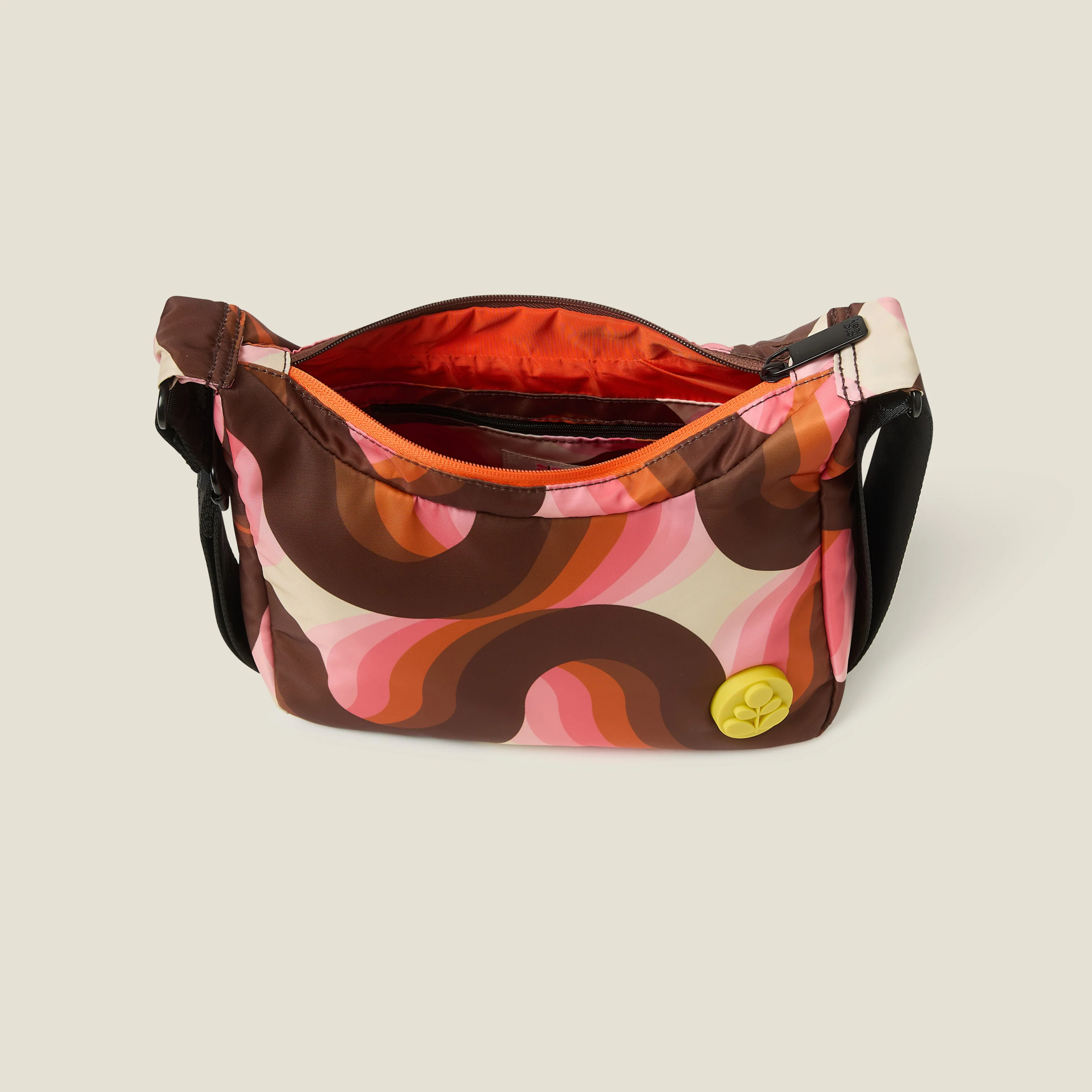 Ratio Small Hobo Bag - Rolling Waves Rose - Image 6