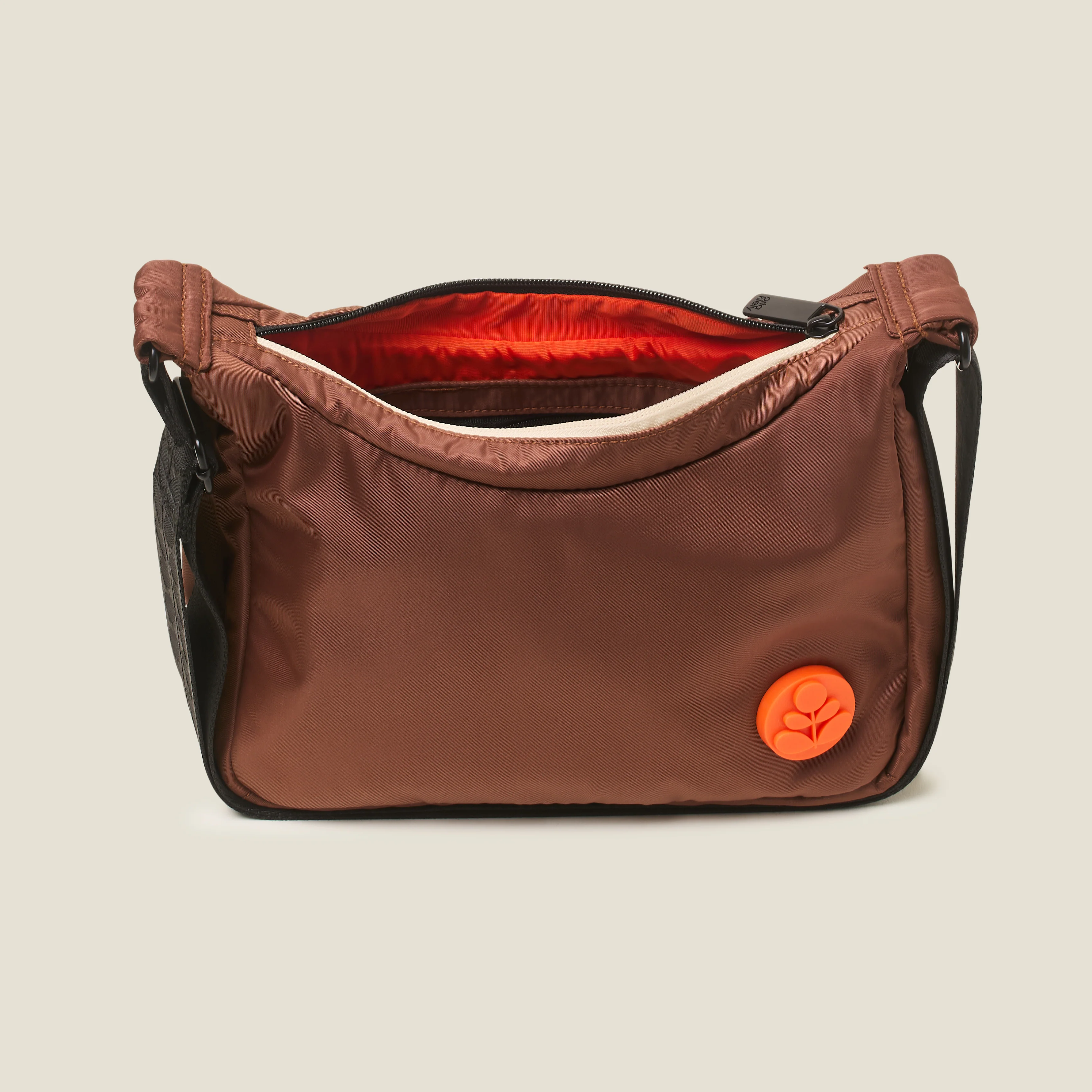 Ratio Small Hobo Bag - Colourblock Chestnut - Image 5
