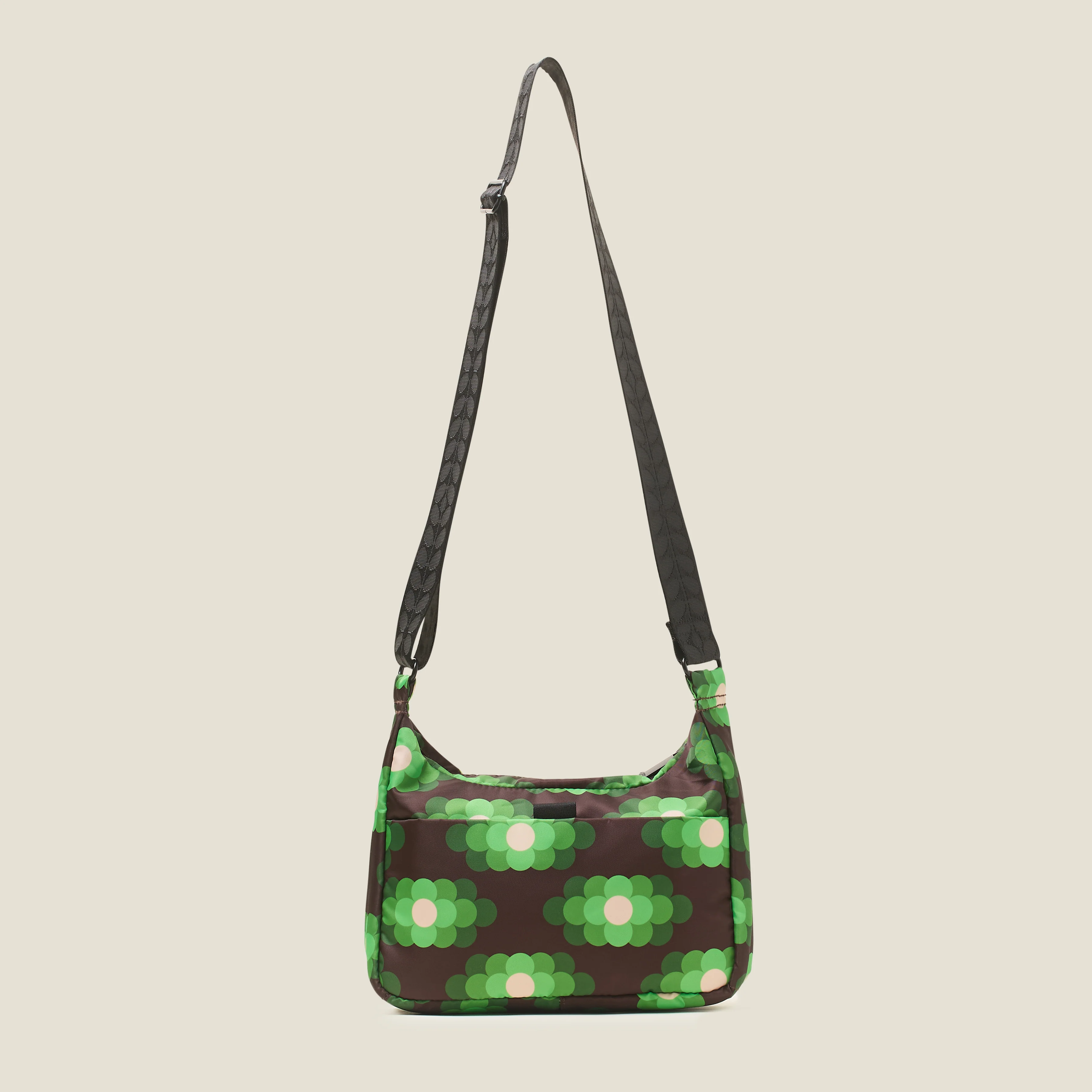 Ratio Small Hobo Bag - Flower Haze Neon Green - Image 4