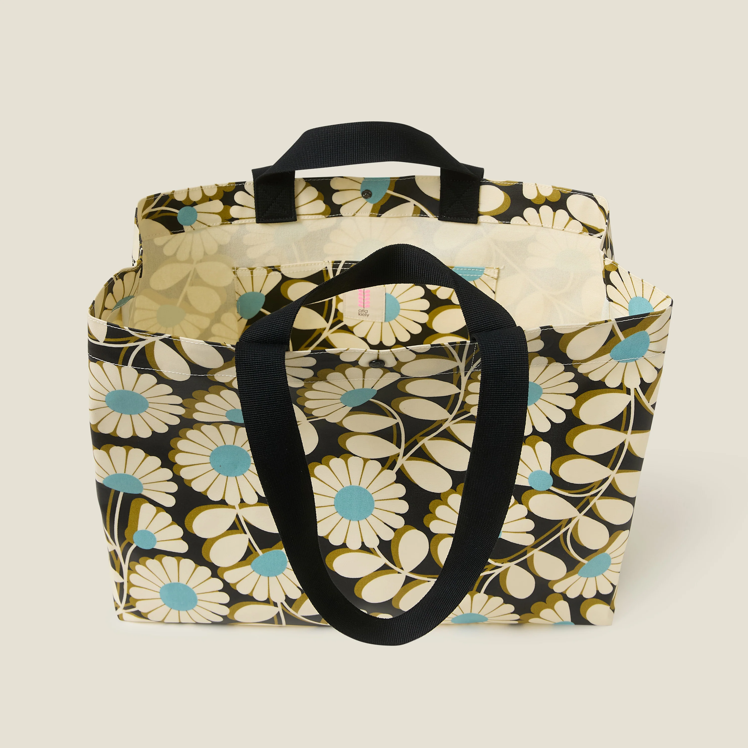 Roll Out Large Tote - Kimono Cornflower - Image 5