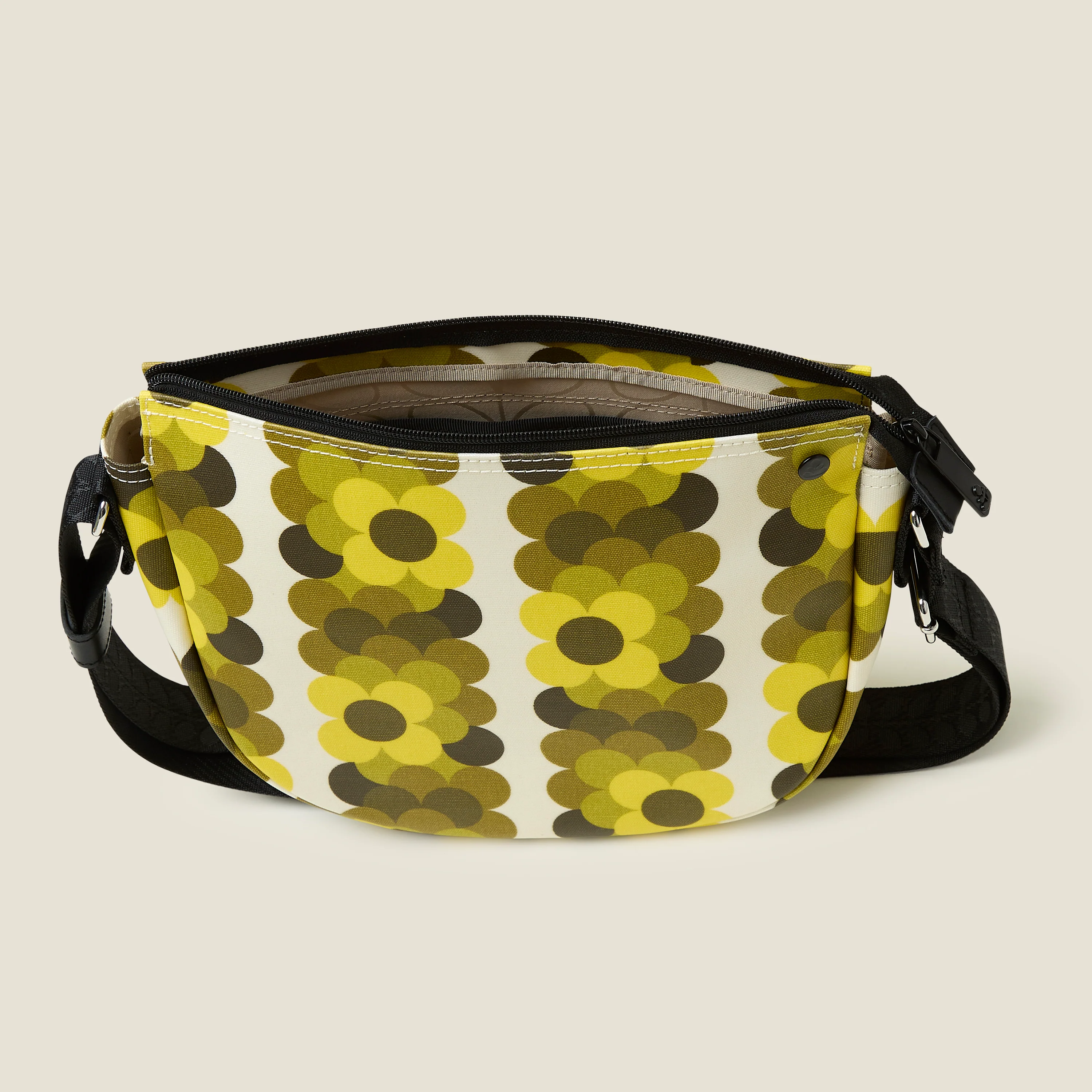 Rounder Crossbody - Retro Flower Yellow - Image 4