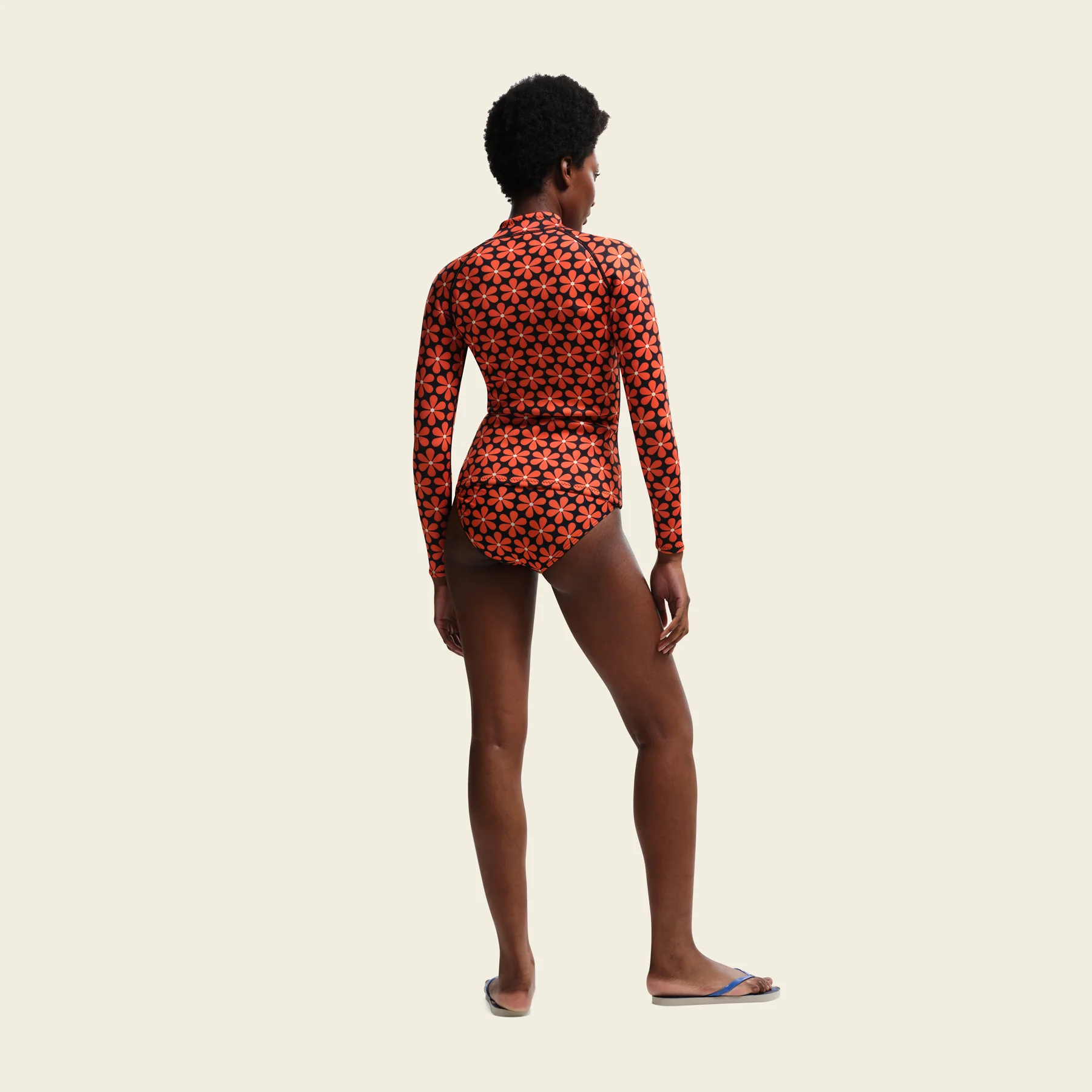 Scuba Top - Navy Daisy - Image 5