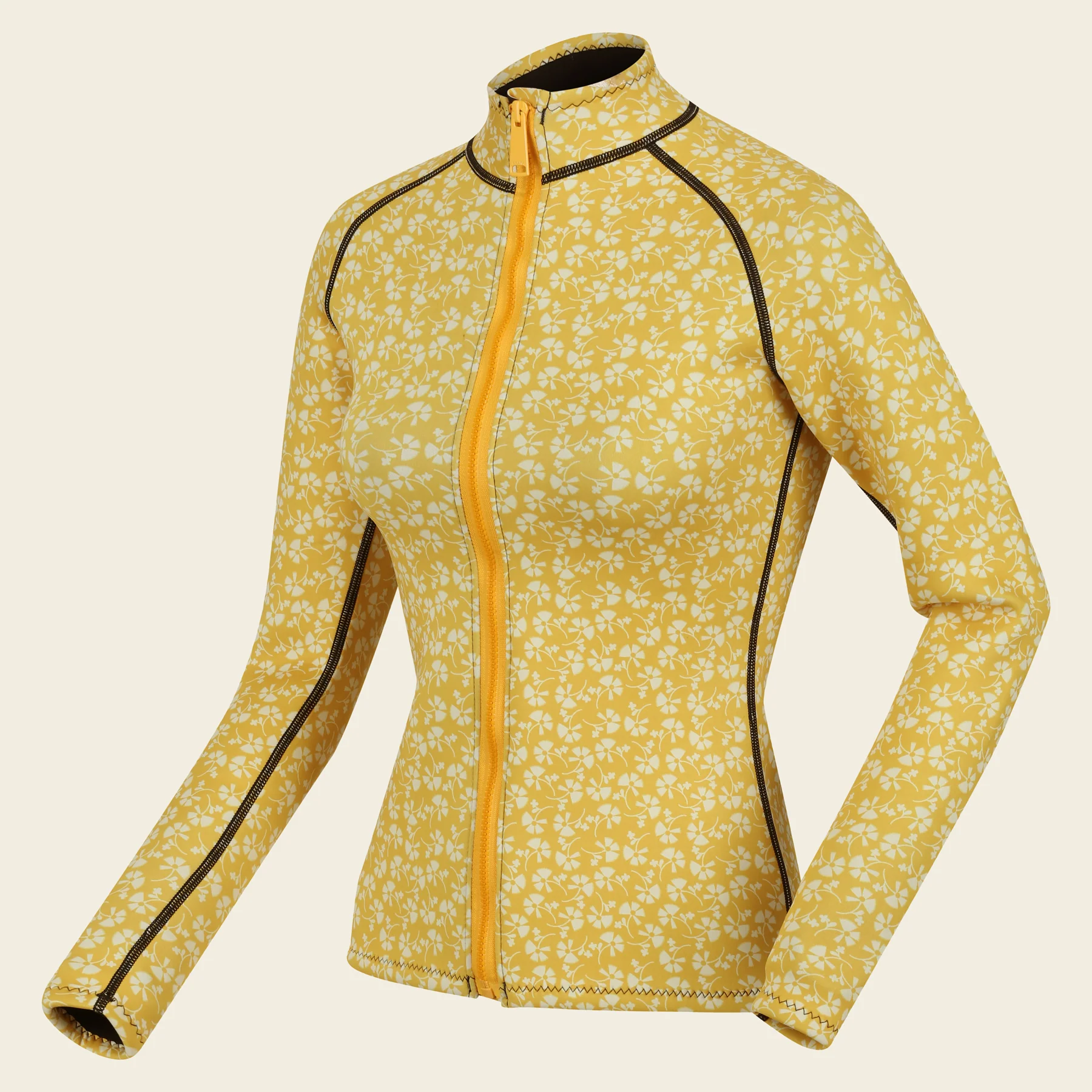 Scuba Top - Yellow Parsley - Image 5