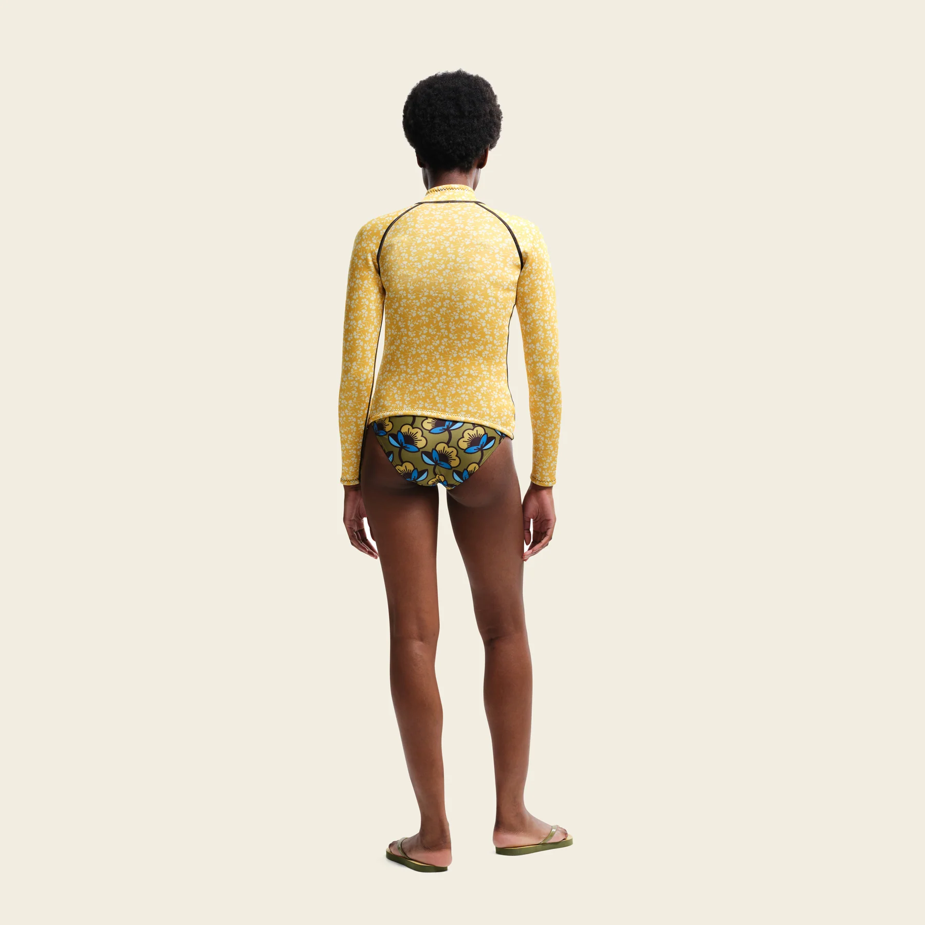 Scuba Top - Yellow Parsley - Image 6