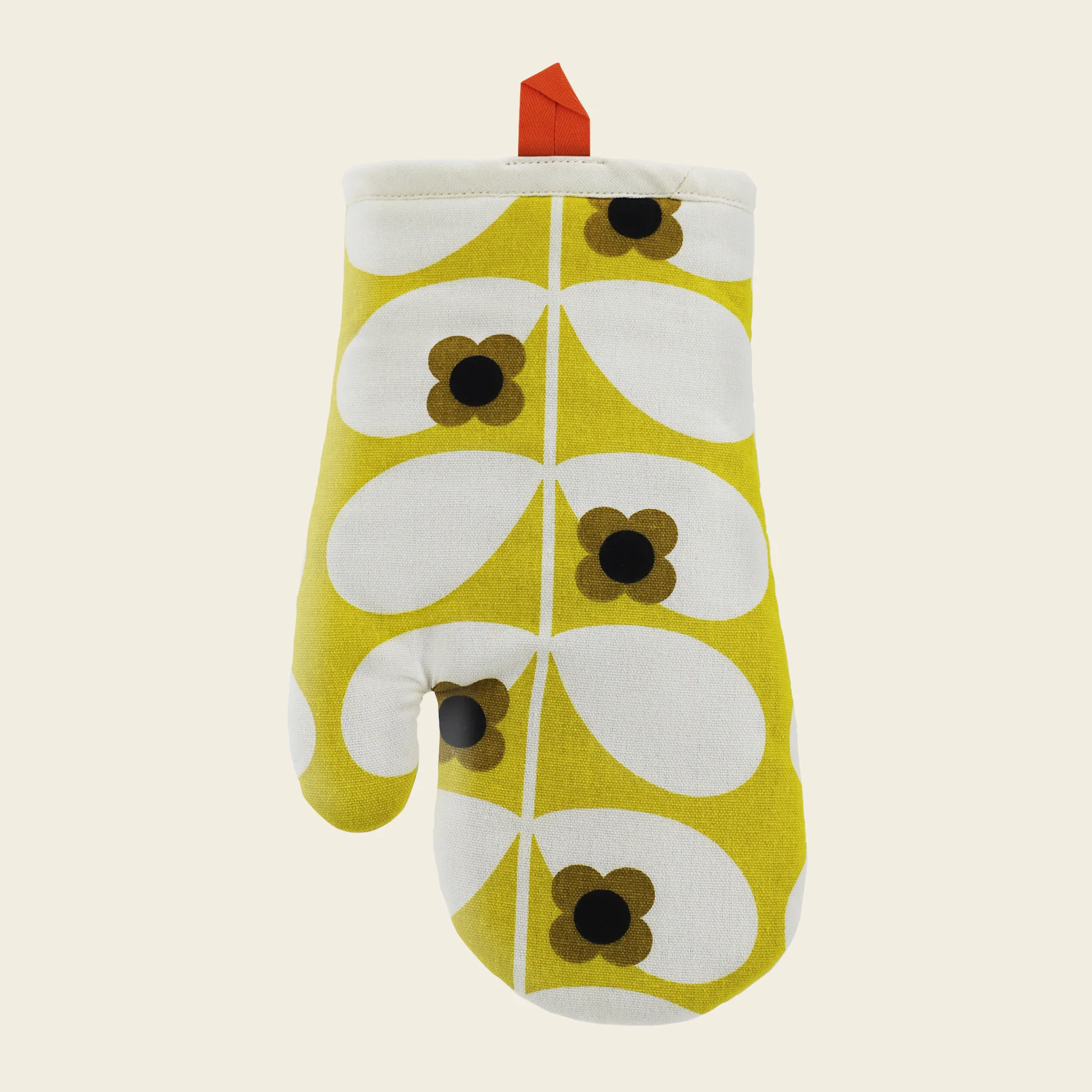Single Oven Mitt - Wild Rose Stem Dandelion - Image 5