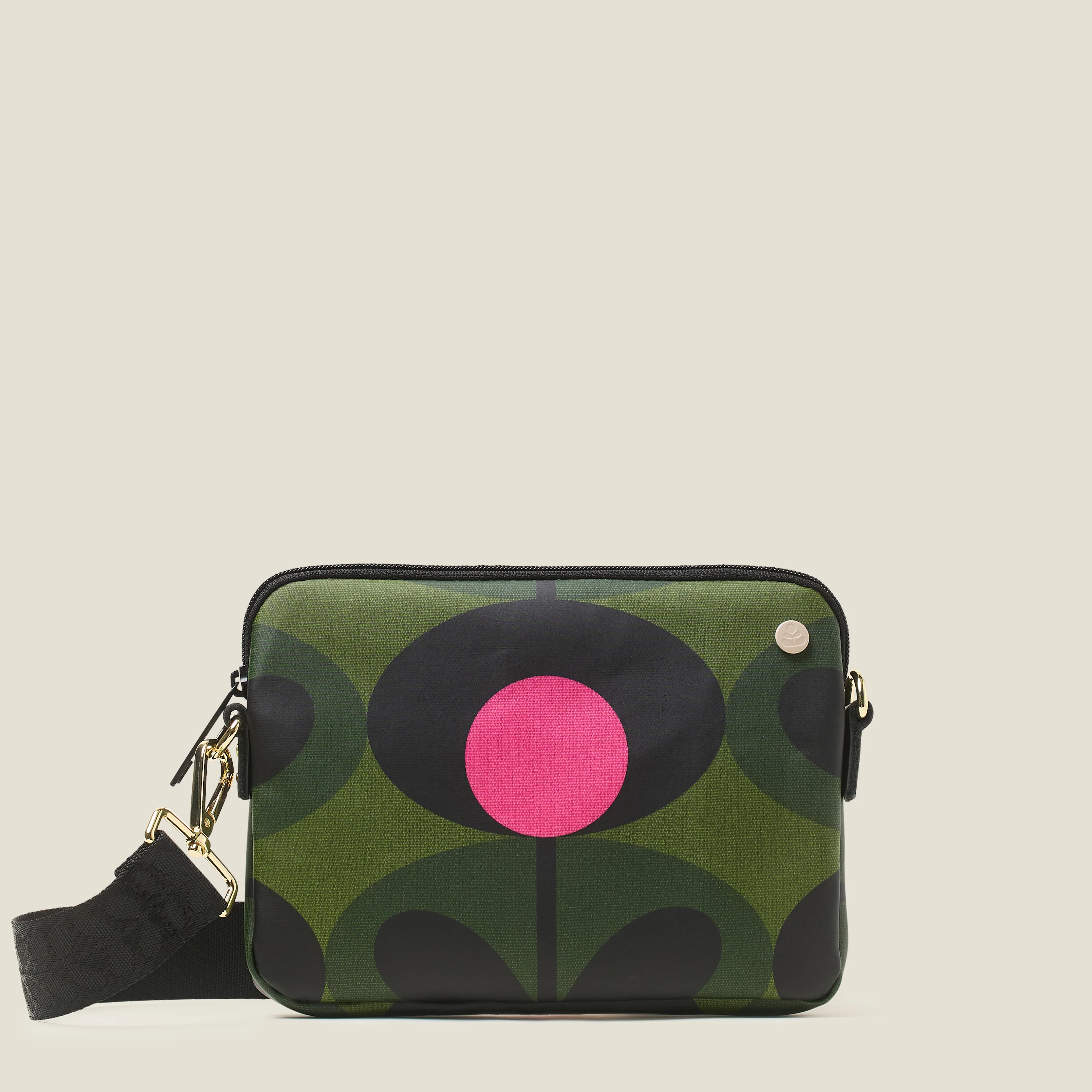 Slim Crossbody Bag - Oval Stem Forest - Image 2