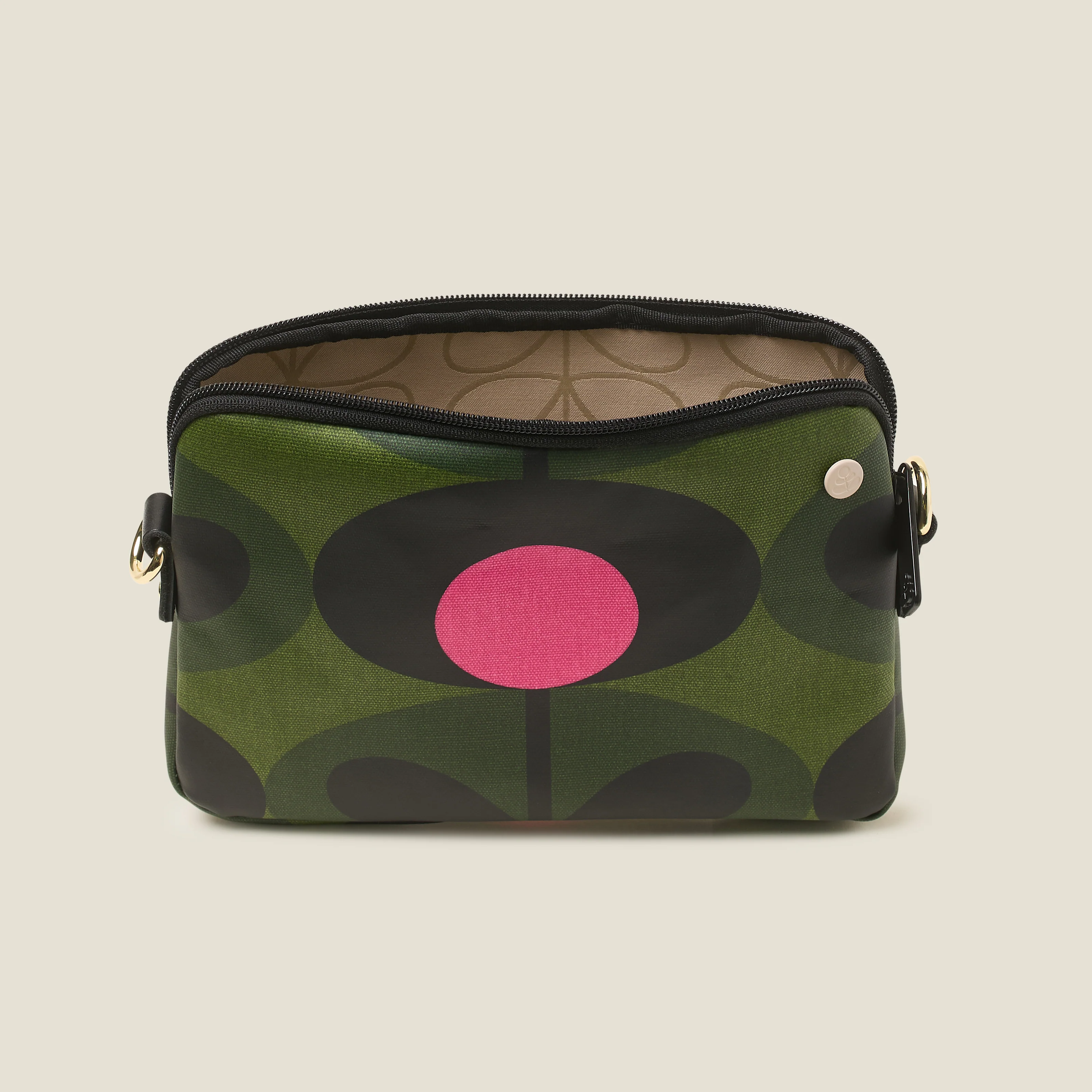 Slim Crossbody Bag - Oval Stem Forest - Image 5