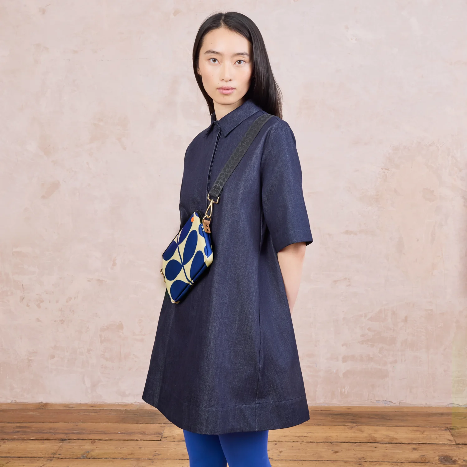 Slim Crossbody - Solid Stem Indigo - Image 2