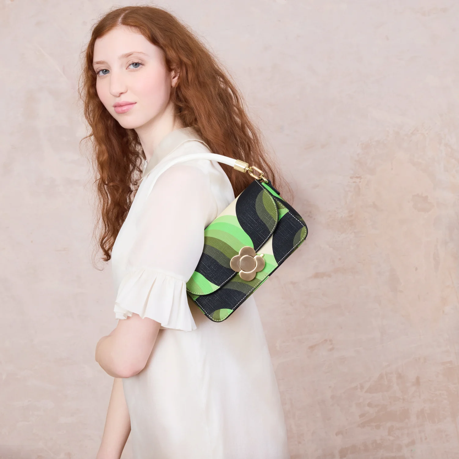 Small Vera Crossbody Bag - Rolling Waves Electra - Image 5