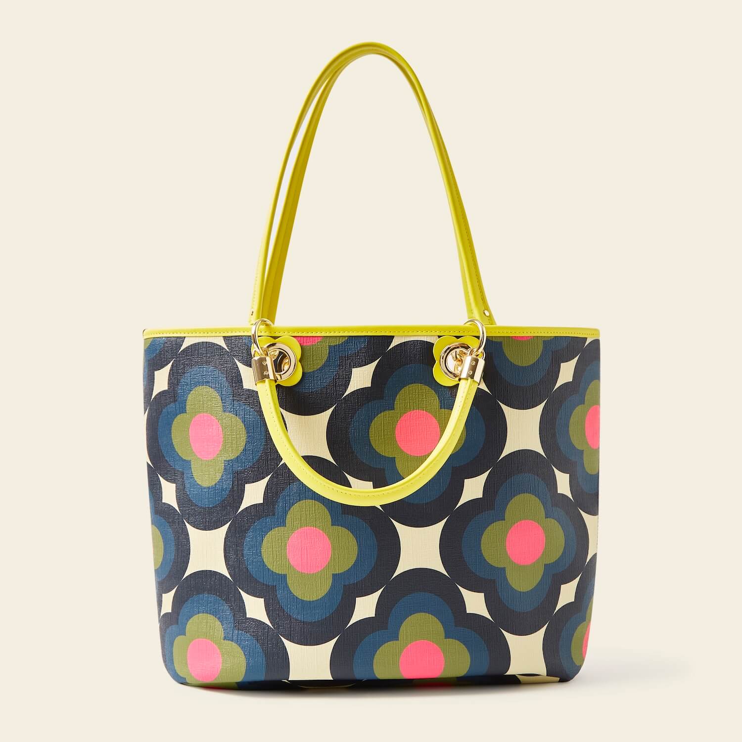 Smile Tote - Radial Flower Rockpool - Image 4