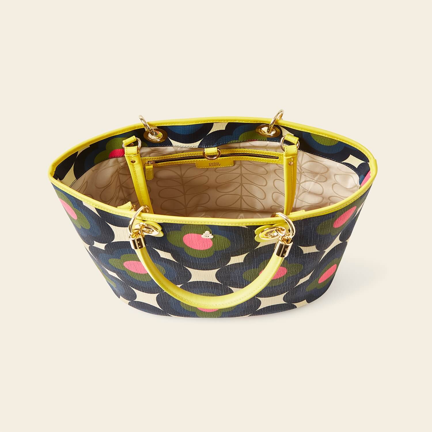 Smile Tote - Radial Flower Rockpool - Image 5