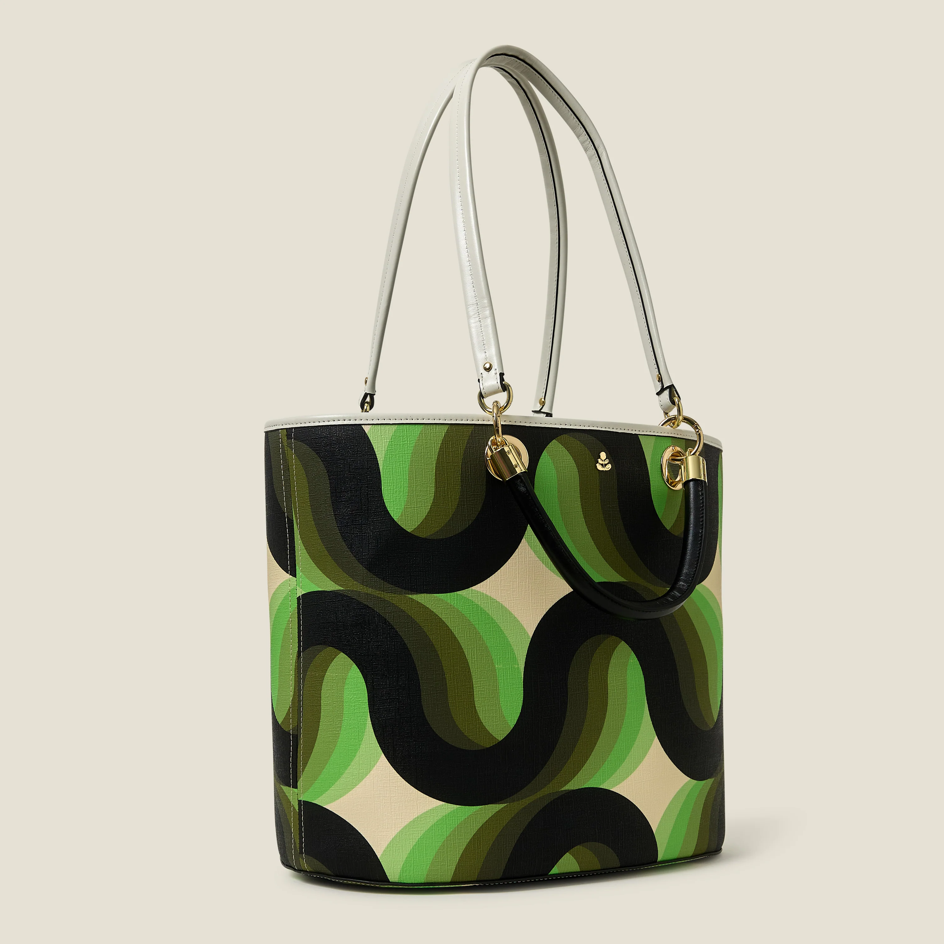 Smile Tote - Rolling Waves Electra - Image 3