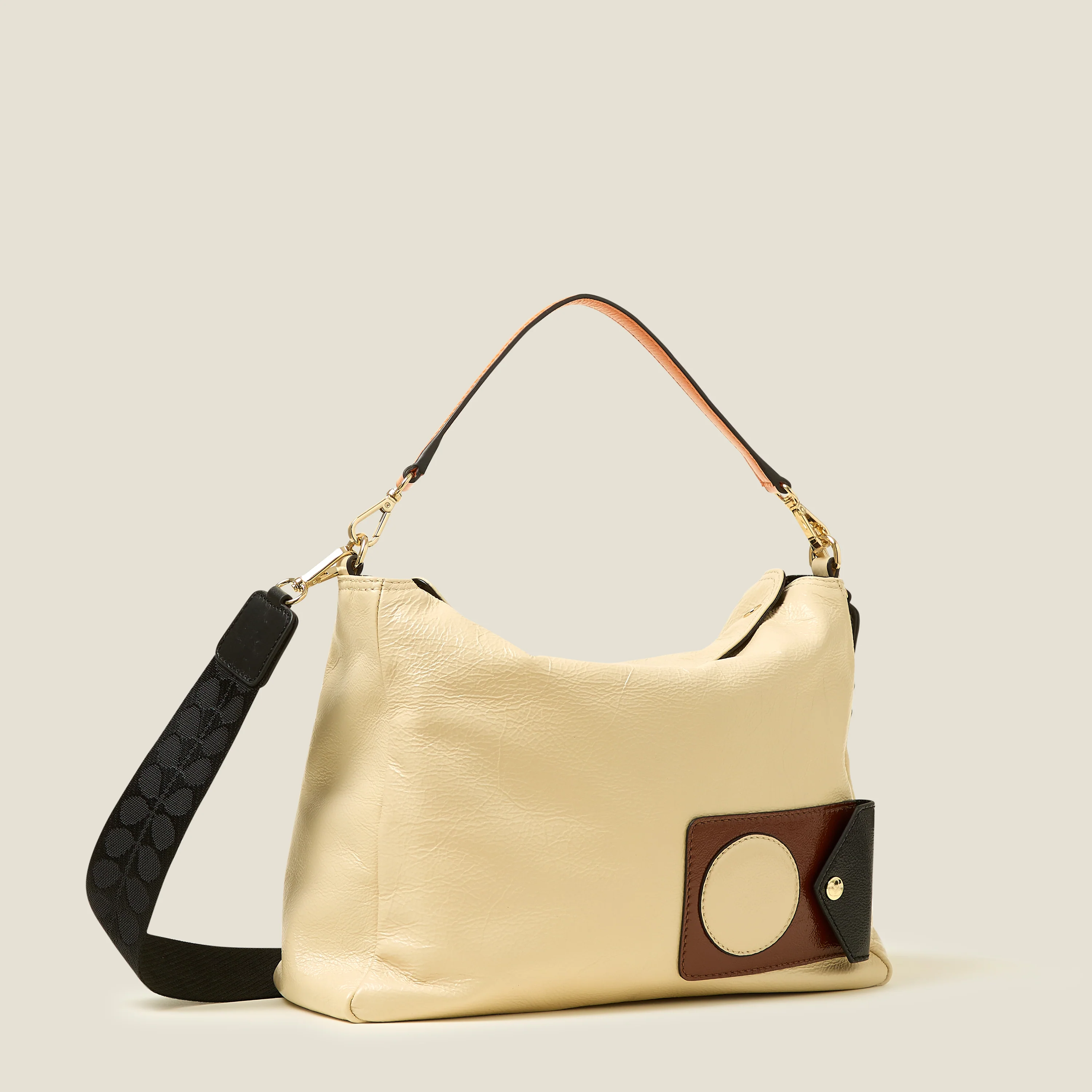 Softie Shoulder Bag - OK Applique Cream - Image 2