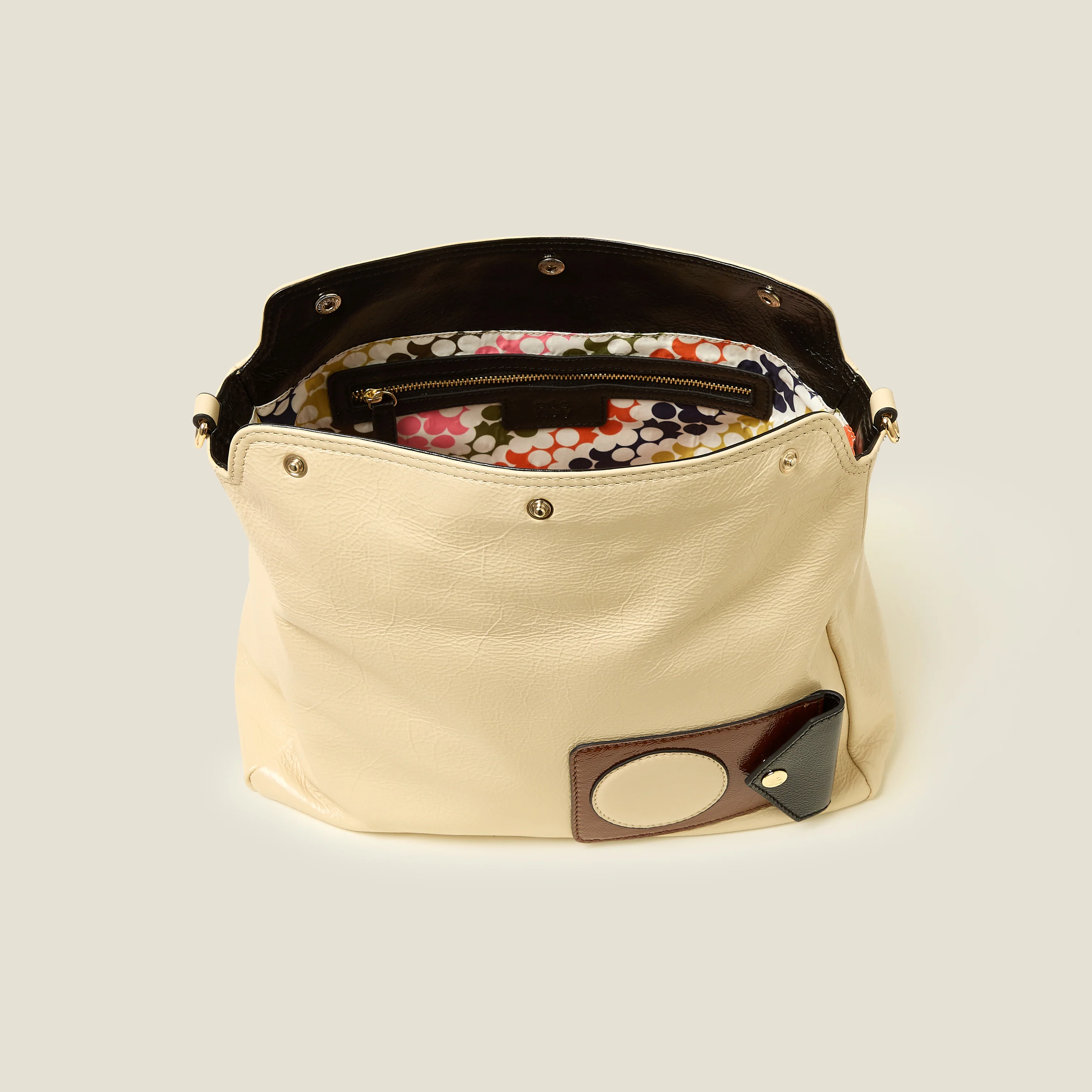 Softie Shoulder Bag - OK Applique Cream - Image 4