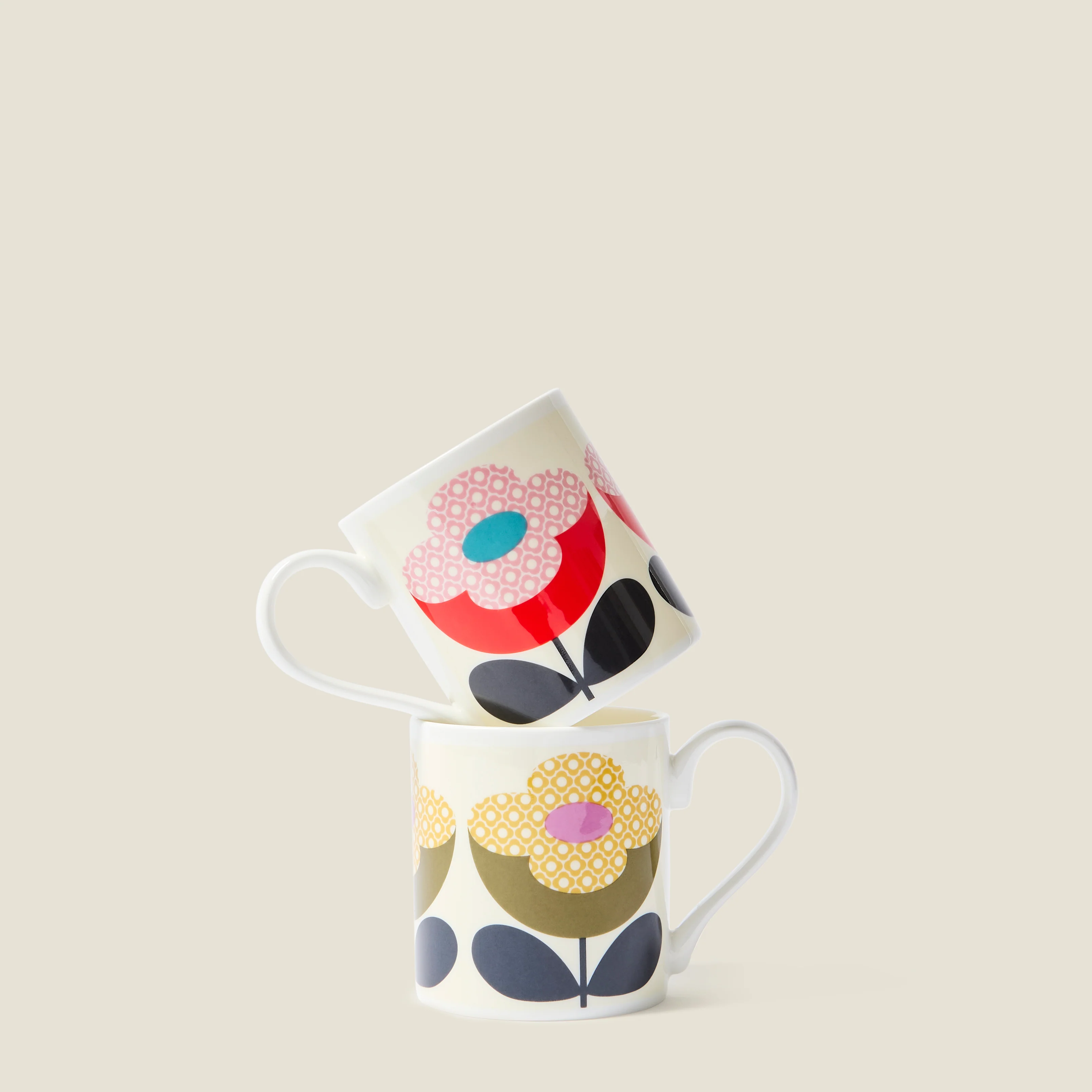 Standard Mug Set of 2 - Buttercup Stem