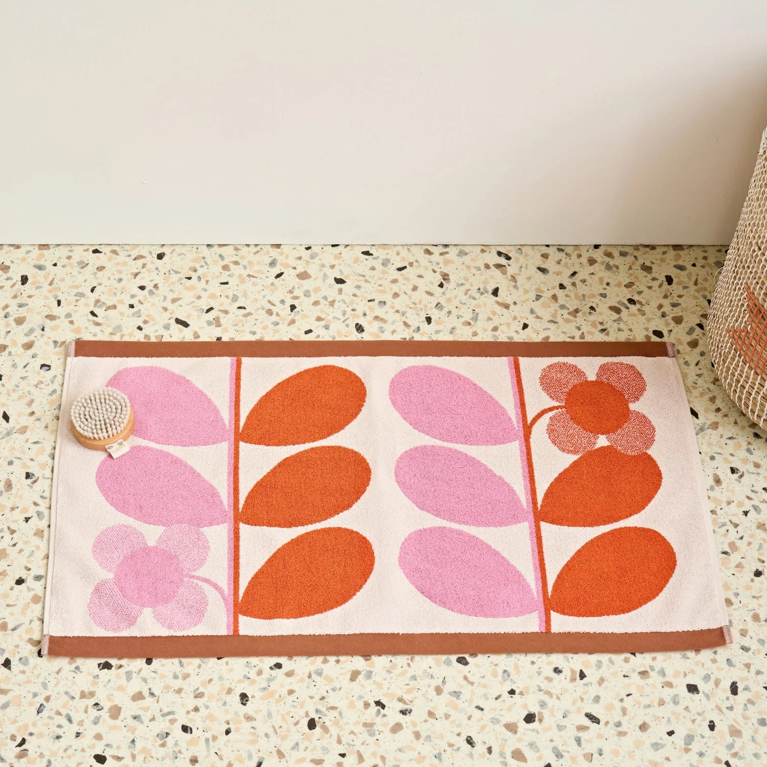 Stem Bloom Duo Towels - Blush - Image 3