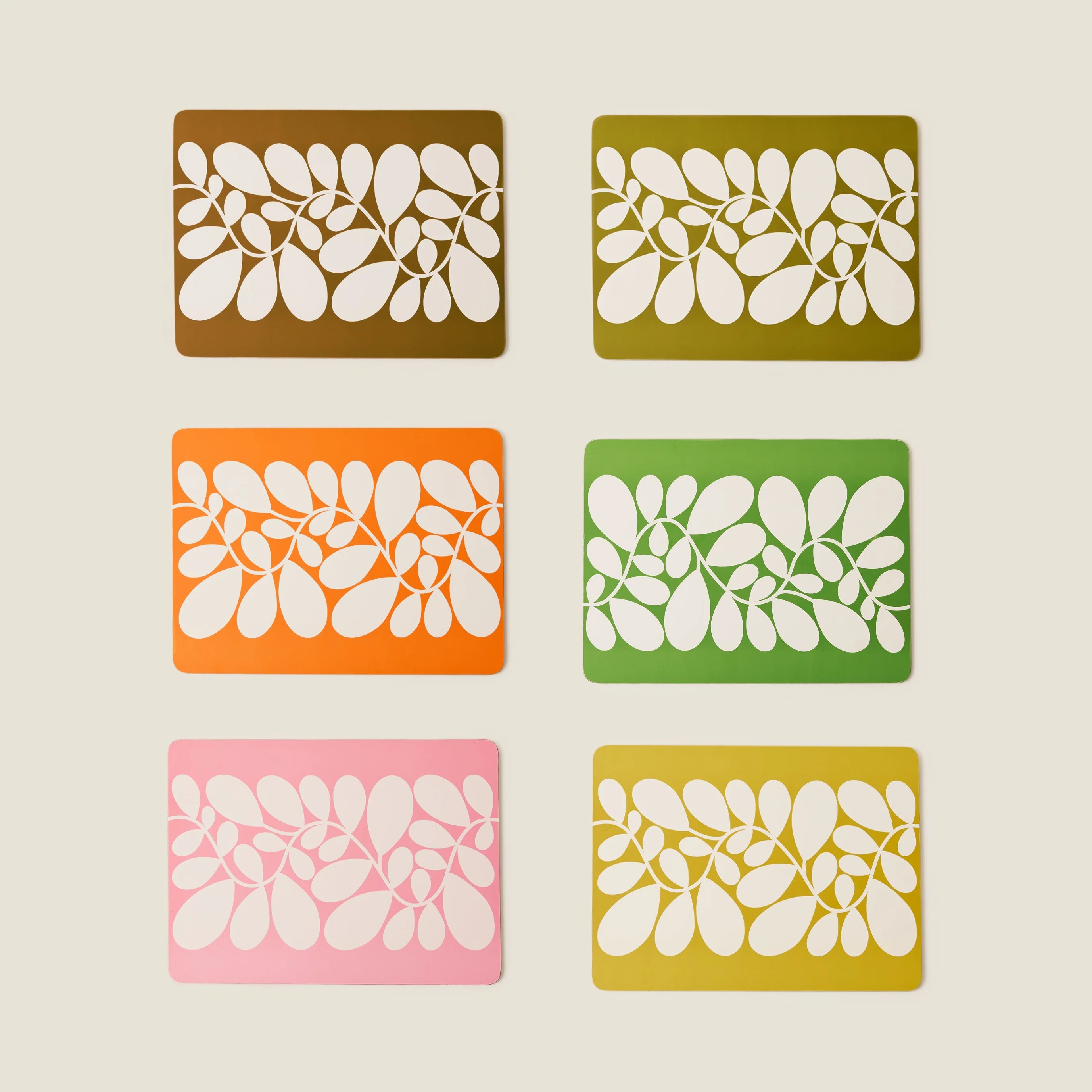 Sycamore Stripe Set of 6 Placemats