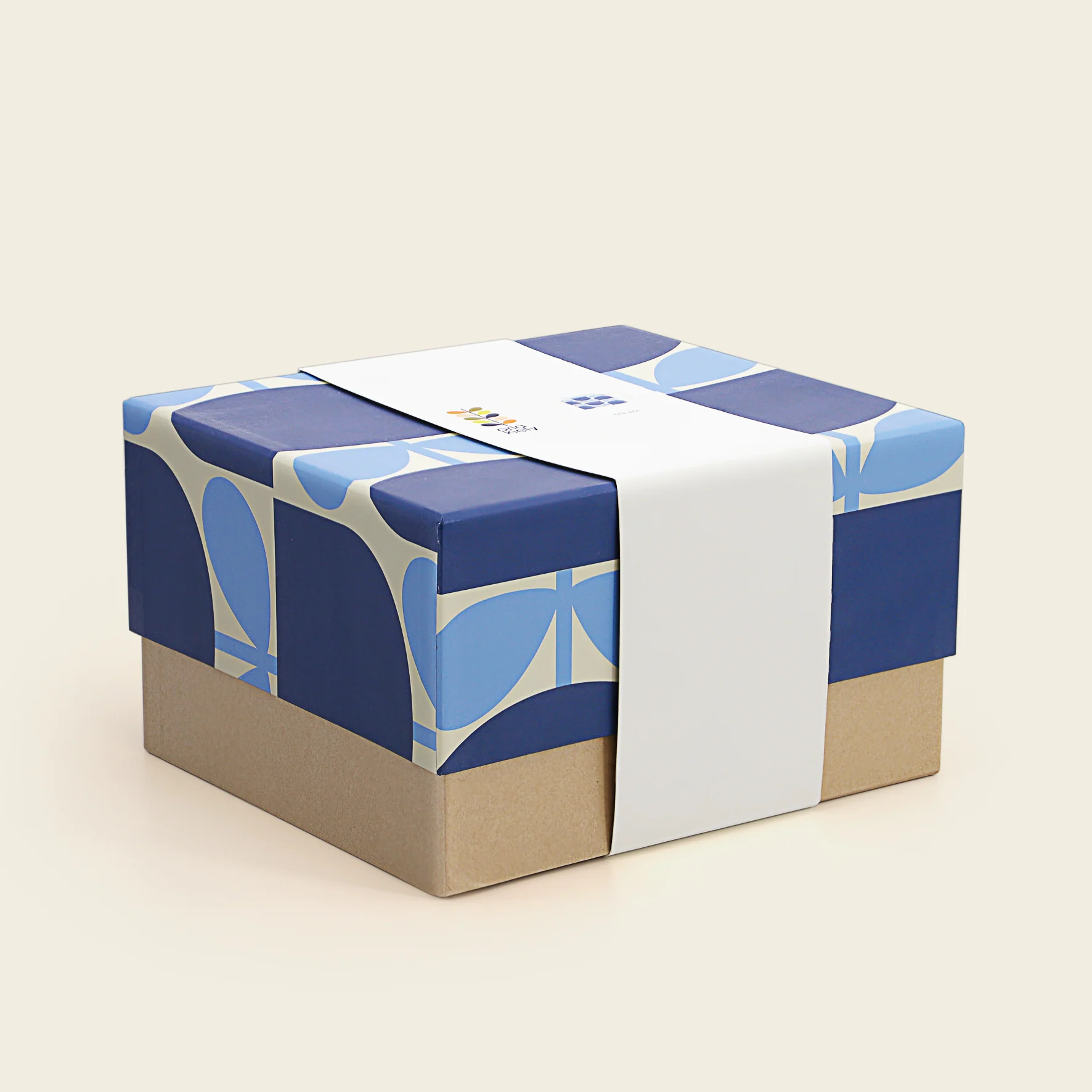 Tea Pot - Block Flower Navy - Image 5